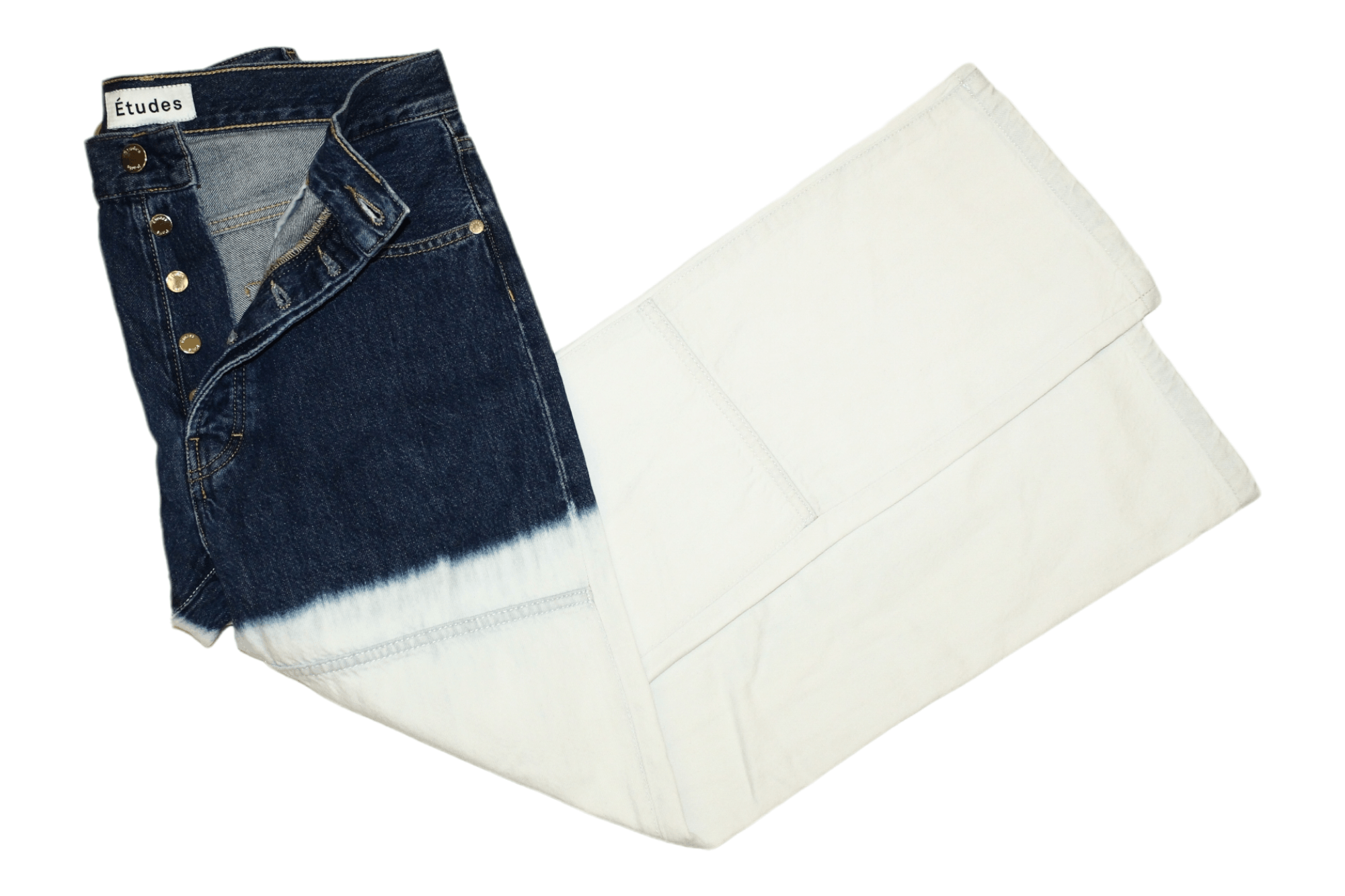 Etudes 💥Etudes Bleached Fabric Corner Relaxed Fit Jeans Size US 28 / EU 44 - 1 Thumbnail