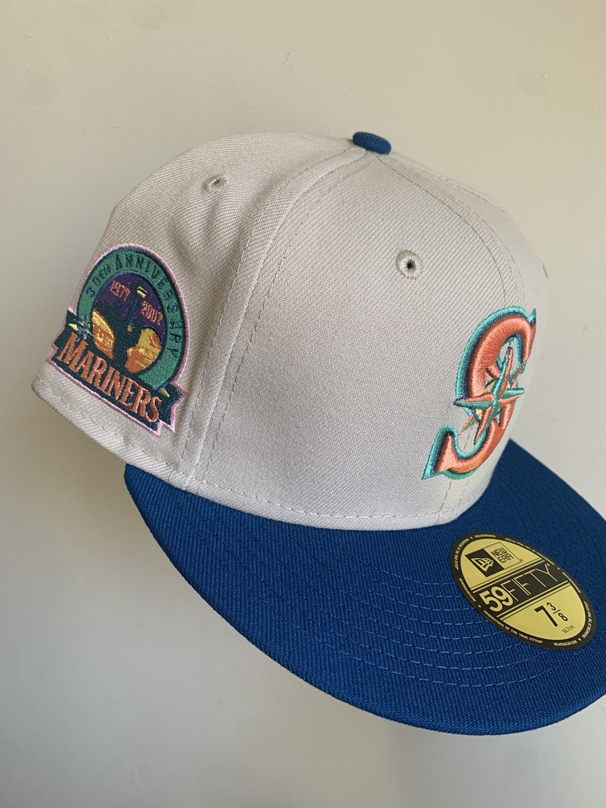 Hat Club × MLB × New Era 7 3/8 Hat Club Ocean Drive Seattle Mariners 35th Anni Size ONE SIZE - 2 Thumbnail