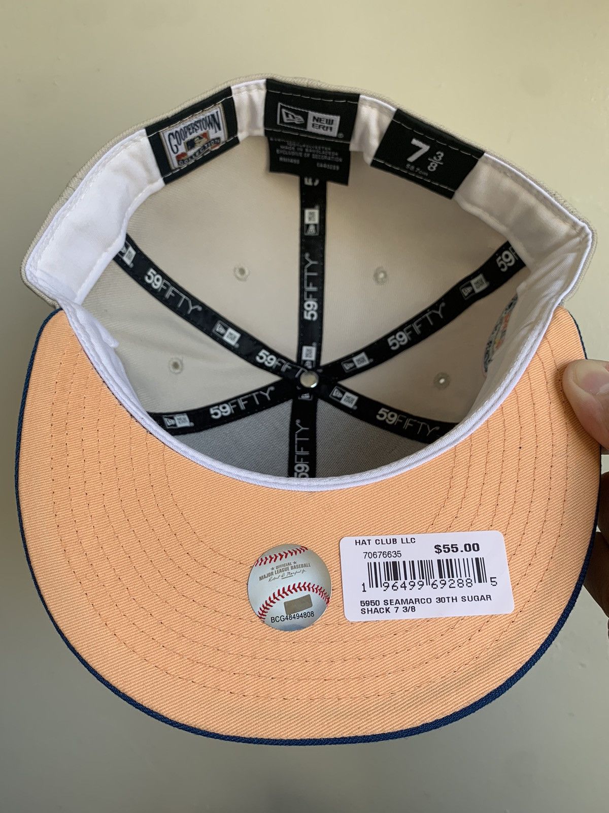 Hat Club × MLB × New Era 7 3/8 Hat Club Ocean Drive Seattle Mariners 35th Anni Size ONE SIZE - 4 Thumbnail