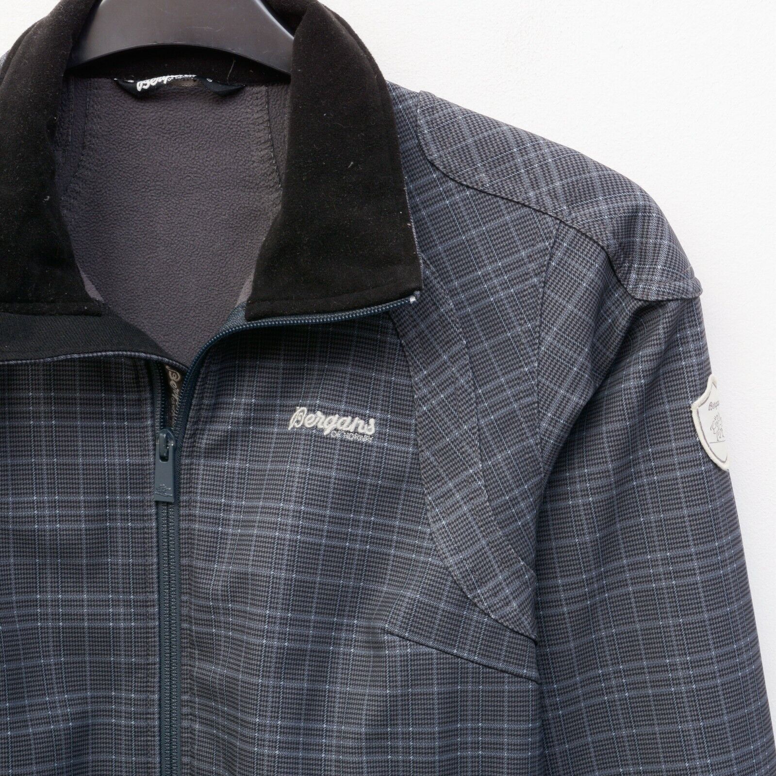 Other BERGANS Vika Check Soft Shell Jacket Coat Jumper Windstopper Size S / US 4 / IT 40 - 2 Thumbnail