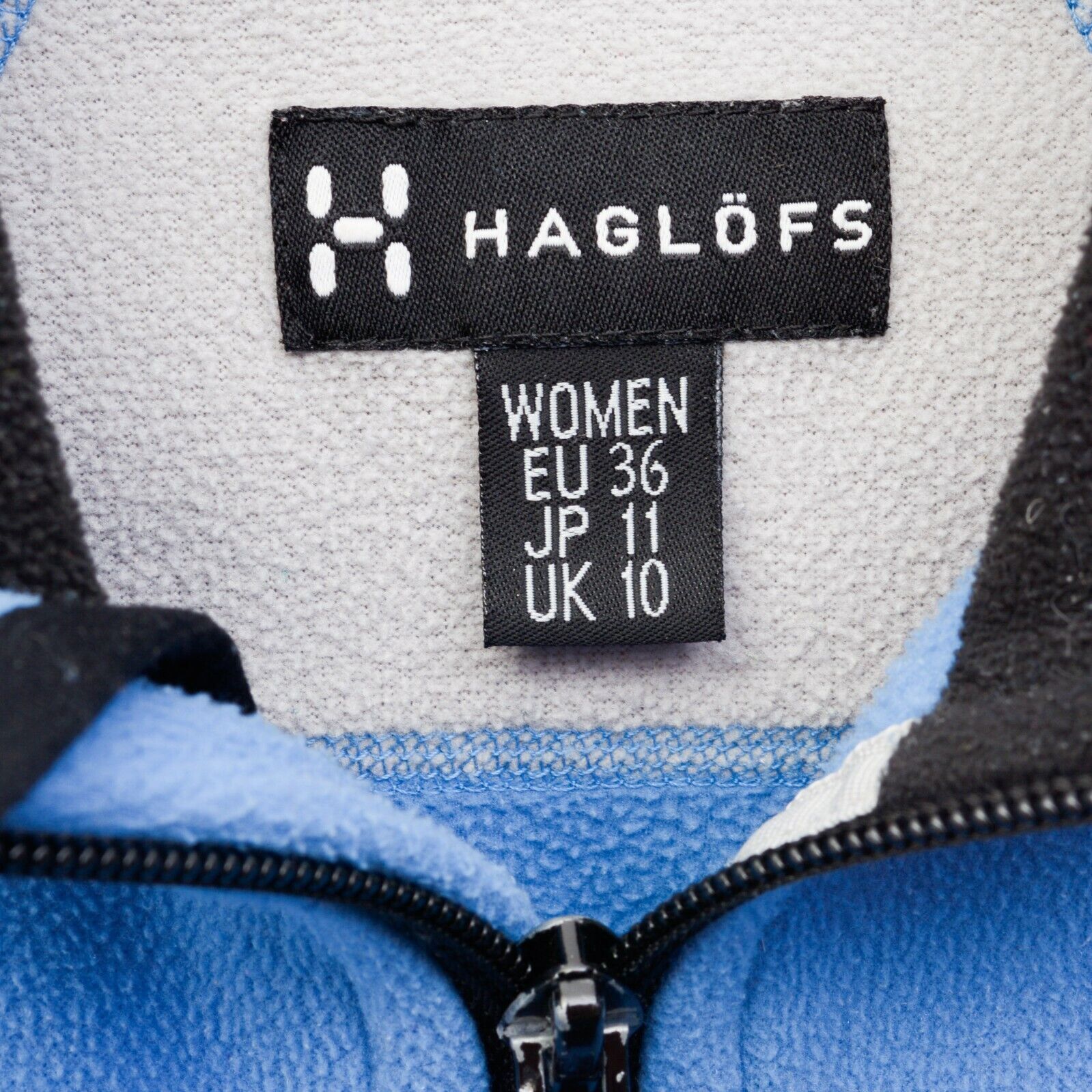 Haglofs × Polartec POLARTEC Womens Fleece UK 10 Jacket US 6 Jumper EU 36 Zip Up Size M / US 6-8 / IT 42-44 - 4 Thumbnail