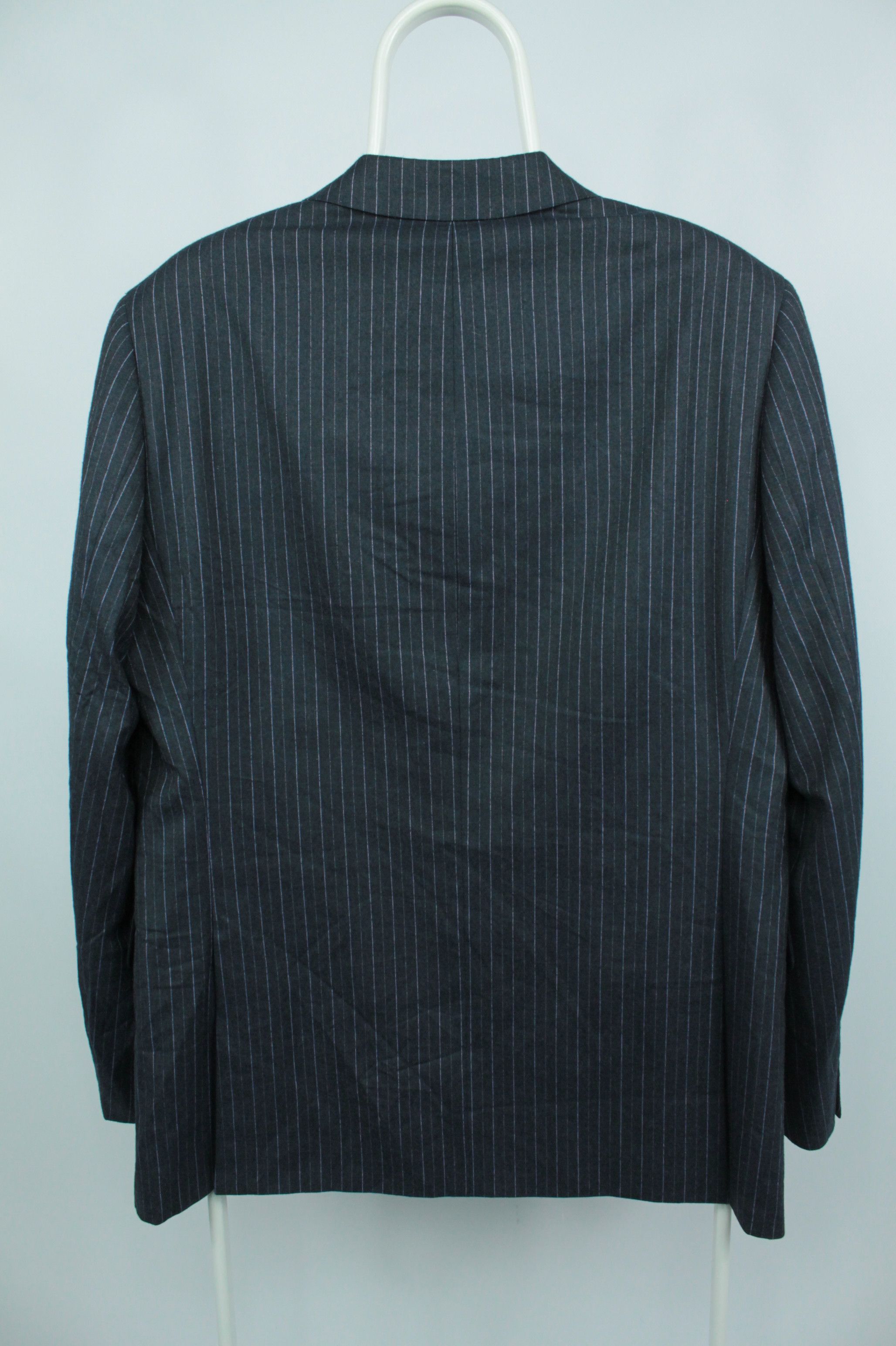 Other Jan des Bouvrie Blue Stripped Regular Fit Suit Size 42R - 6 Thumbnail