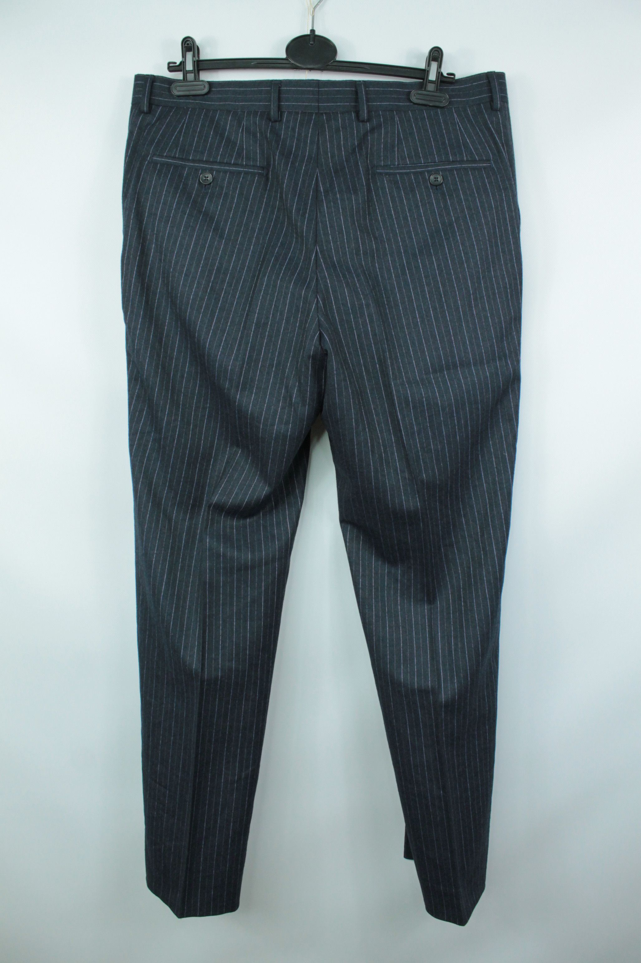 Other Jan des Bouvrie Blue Stripped Regular Fit Suit Size 42R - 12 Thumbnail
