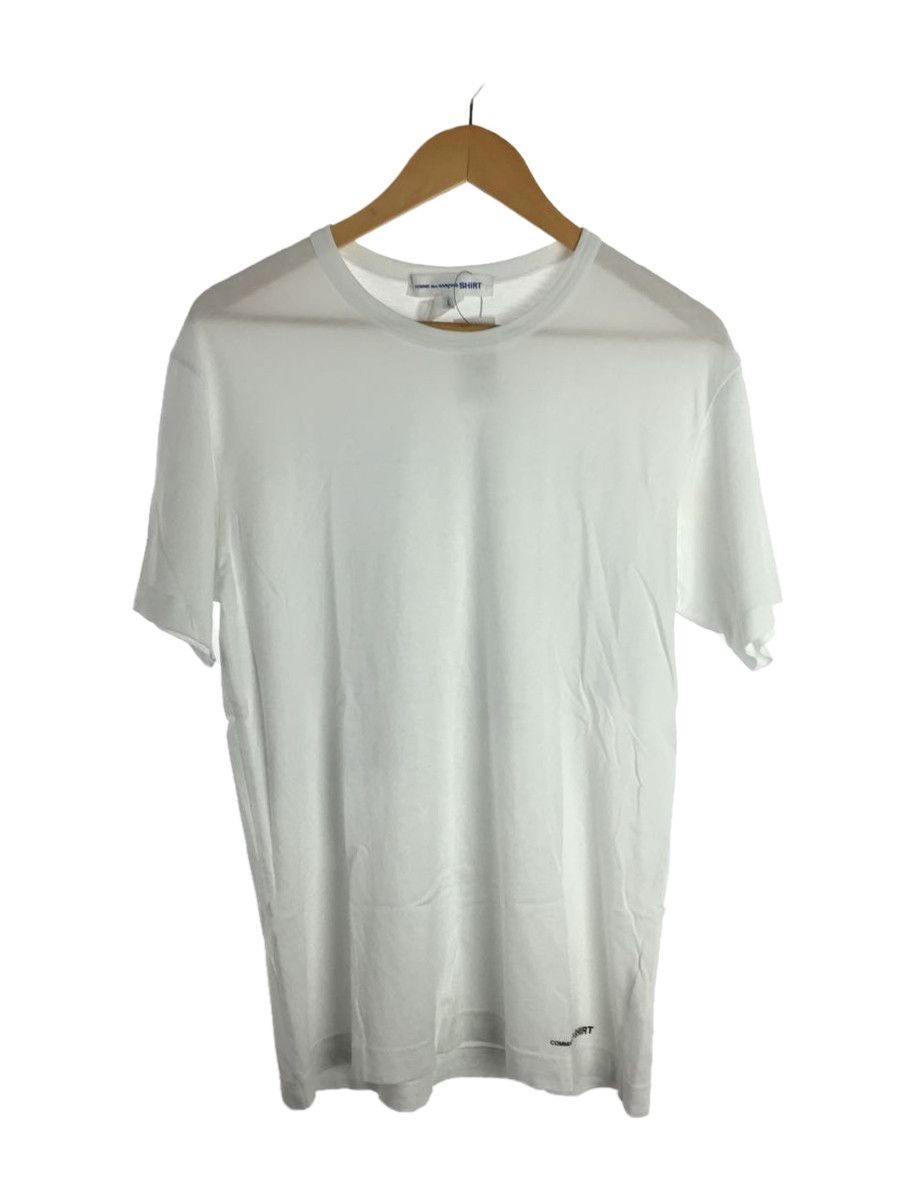 Short Sleeve T-Shirts White Plain Crew Neck Cotton