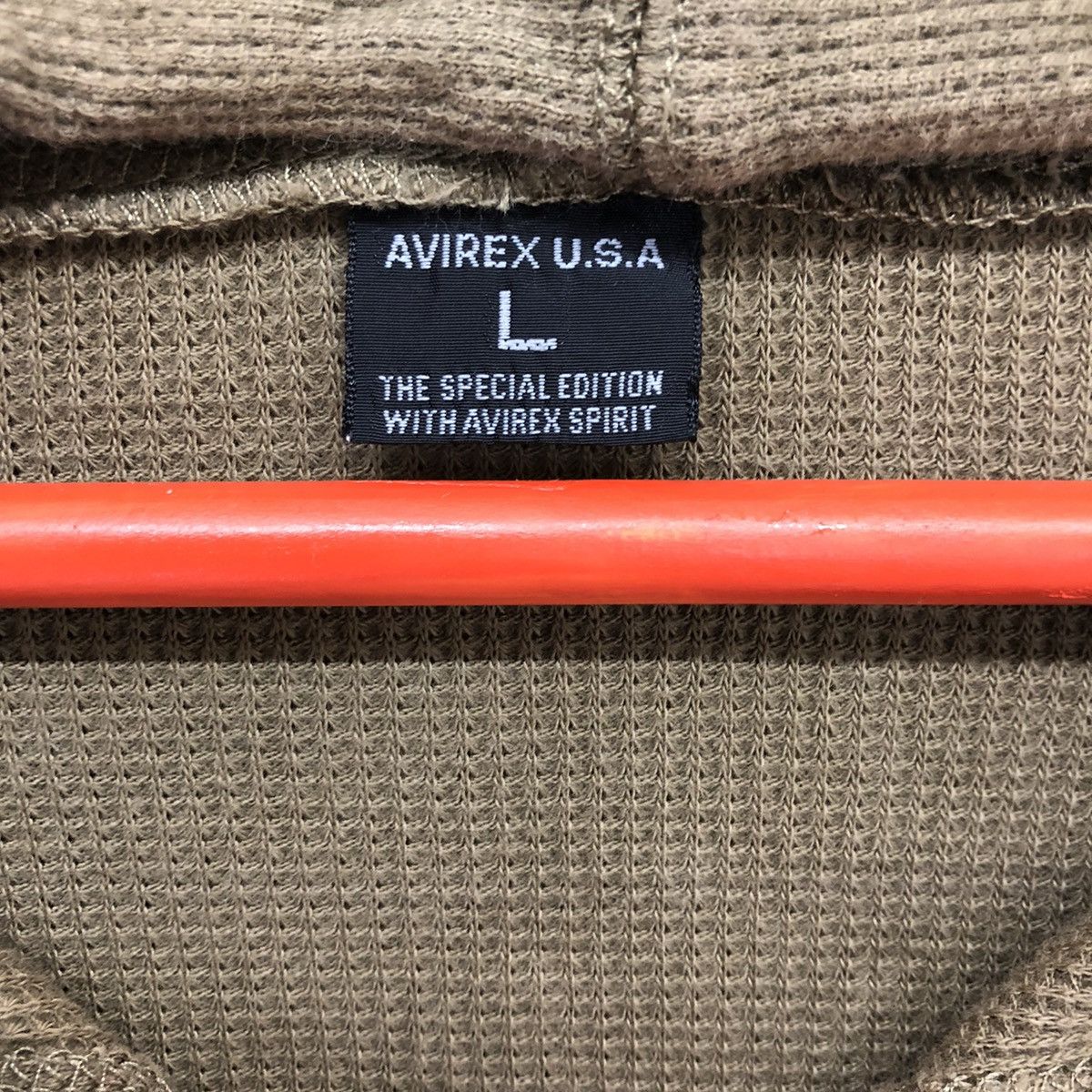 Vintage Avirex USA Small Logo Zipper Hoodie
