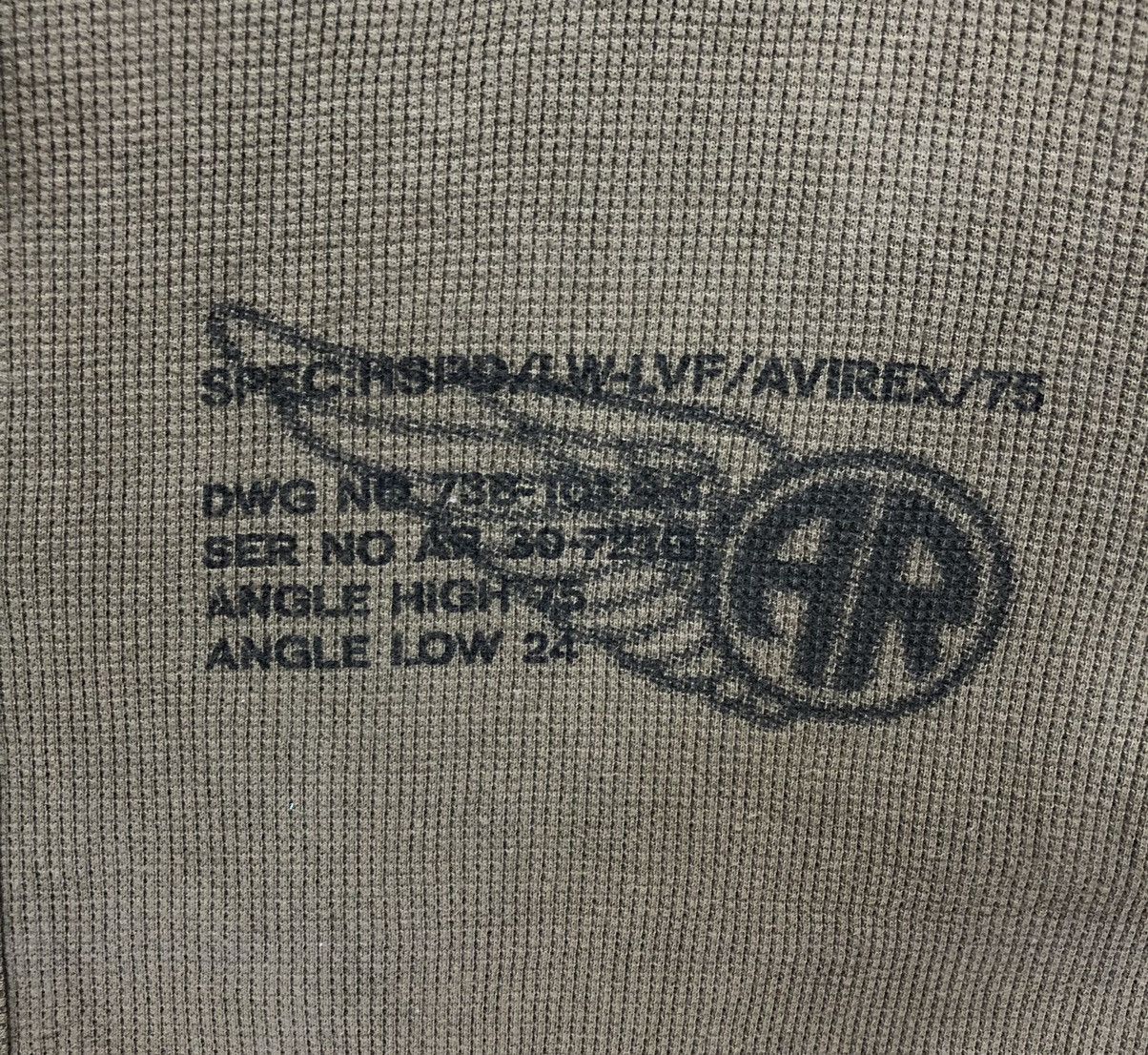 Vintage Avirex USA Small Logo Zipper Hoodie