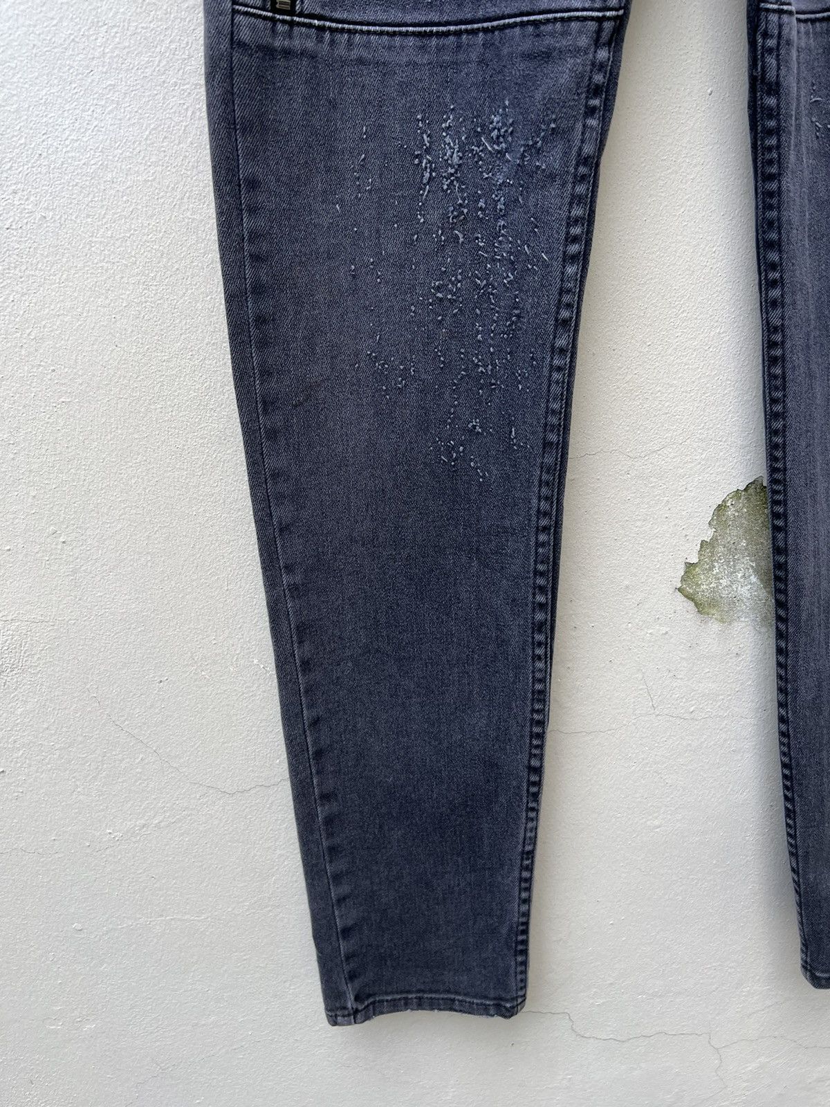 Levi's Vintage 2004 Levi’s 606 Fade Black Scratch Denim Slim Jeans Size US 30 / EU 46 - 10 Thumbnail