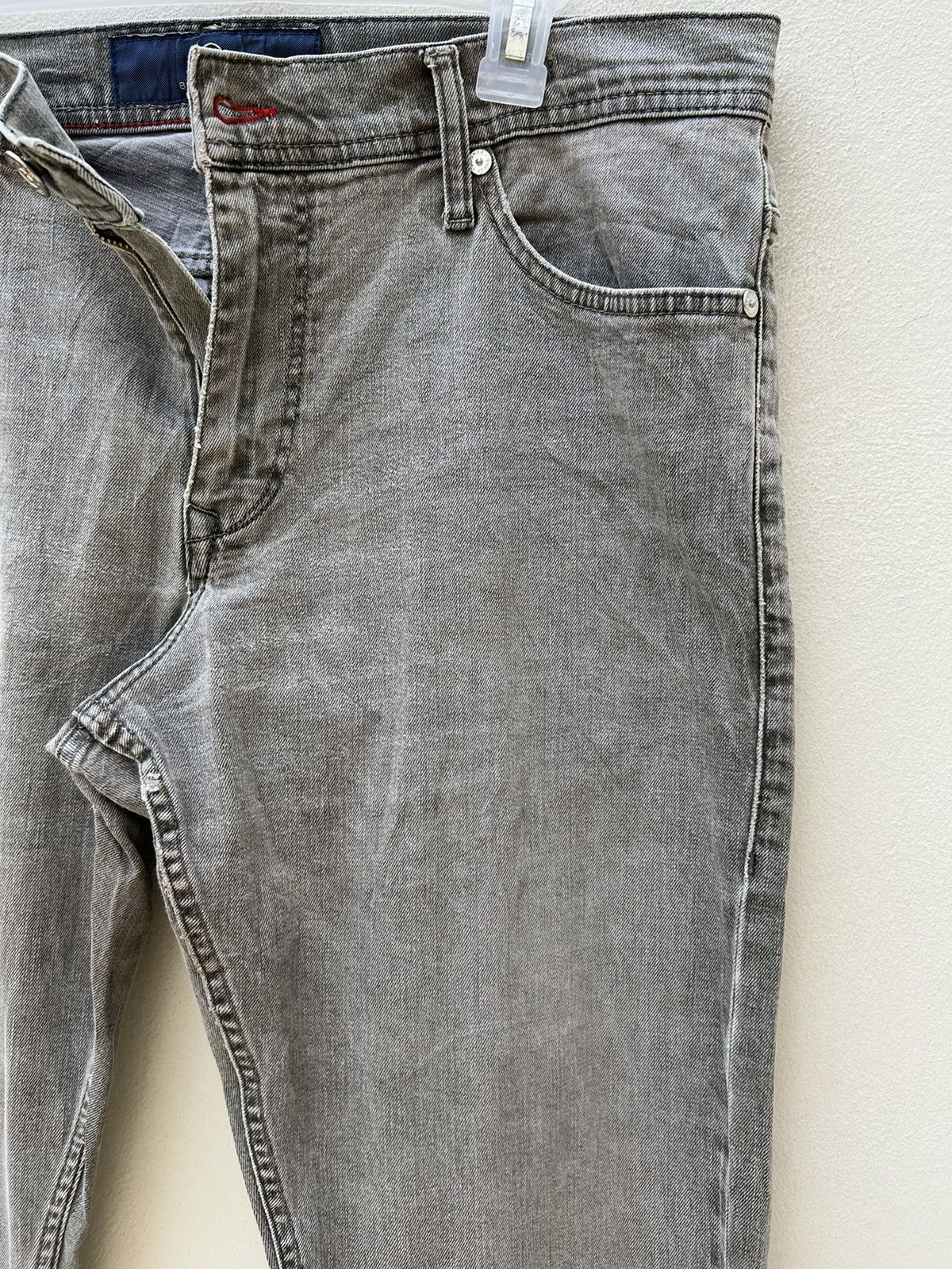 Vintage Bogner Faded Black Denim Stretchable Slim Fit Jeans