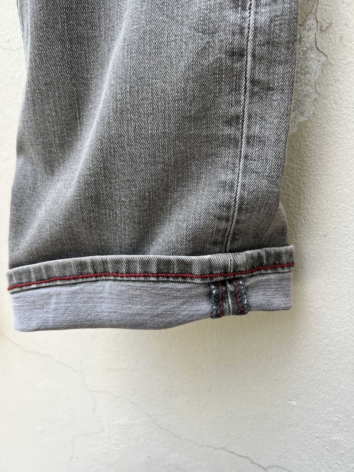 Vintage Bogner Faded Black Denim Stretchable Slim Fit Jeans