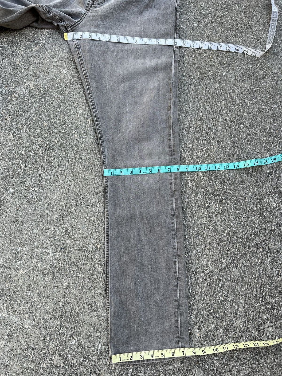 Vintage Bogner Faded Black Denim Stretchable Slim Fit Jeans