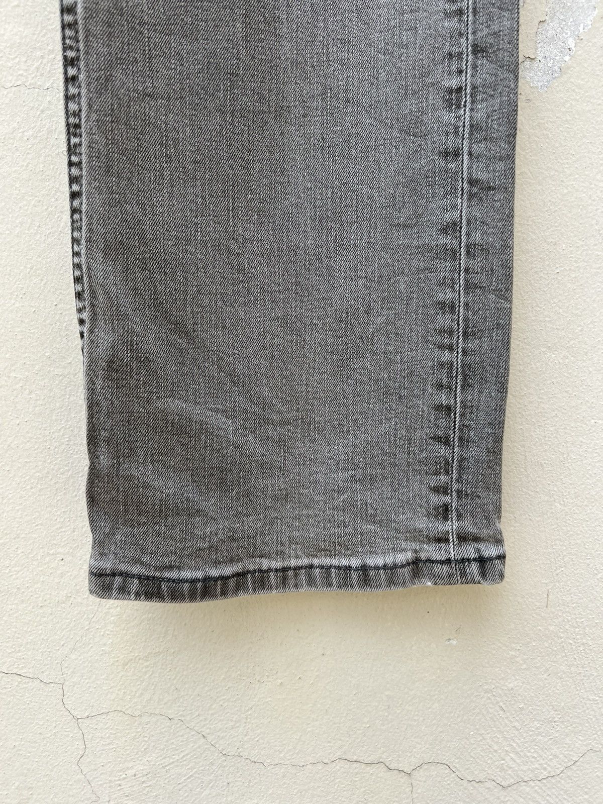 Vintage Bogner Faded Black Denim Stretchable Slim Fit Jeans