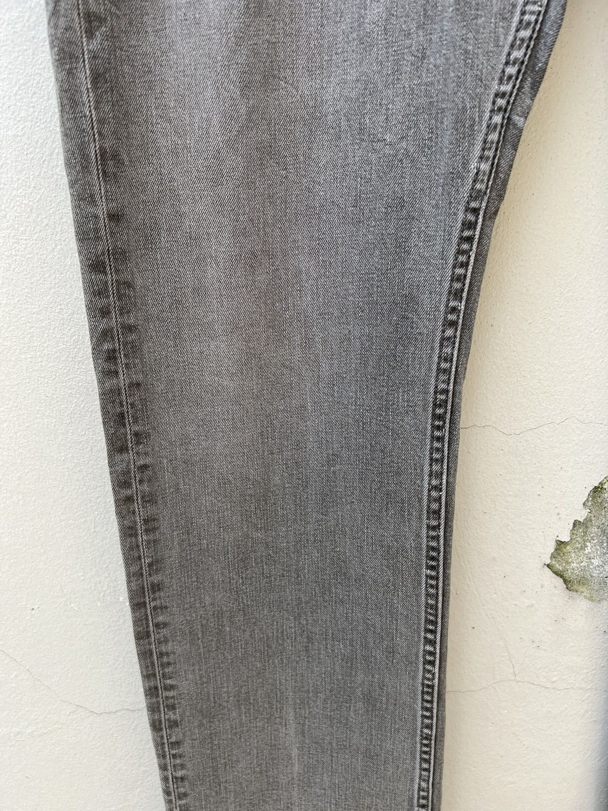 Vintage Bogner Faded Black Denim Stretchable Slim Fit Jeans