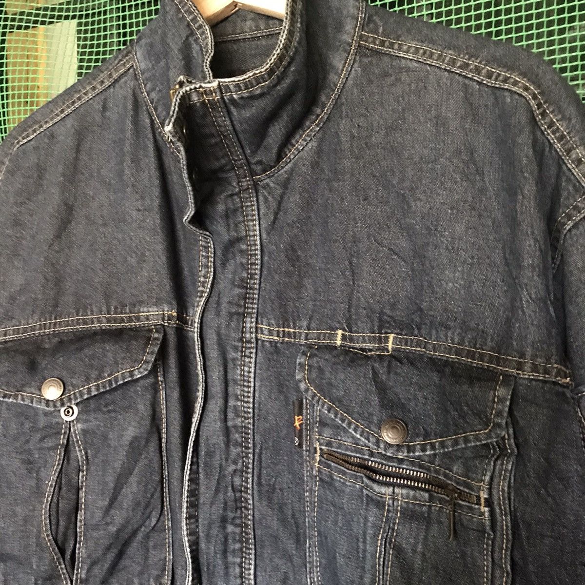 Other Evenriver denim Jeans Jaket Fullzip Size US L / EU 52-54 / 3 - 3 Thumbnail