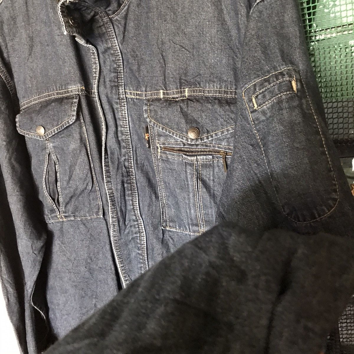 Other Evenriver denim Jeans Jaket Fullzip Size US L / EU 52-54 / 3 - 4 Thumbnail