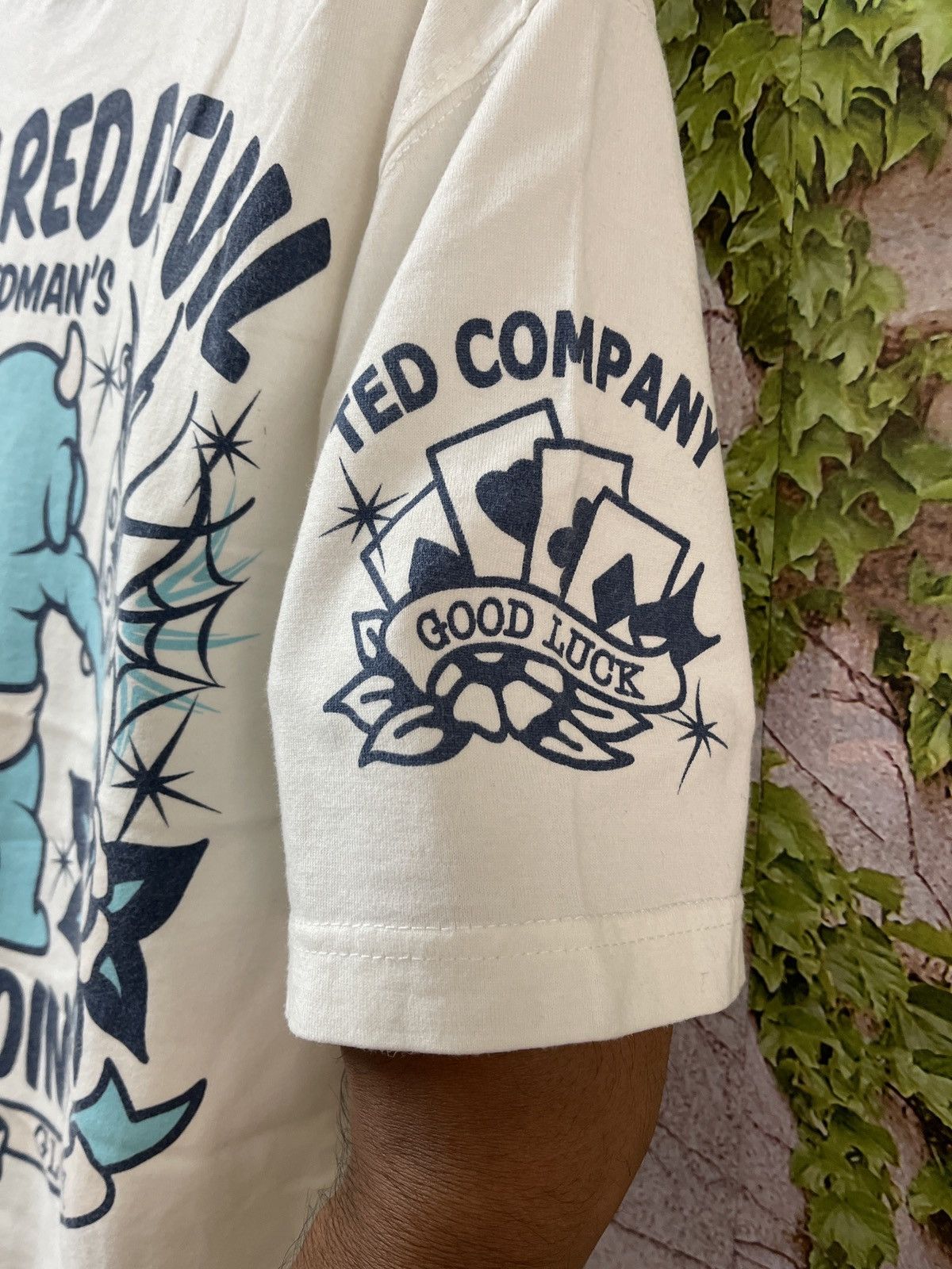 Tedman × Vintage VINTAGE TED COMPANY LUCKY RED DEVIL BIG LOGO VERYVRARE Size US M / EU 48-50 / 2 - 3 Thumbnail