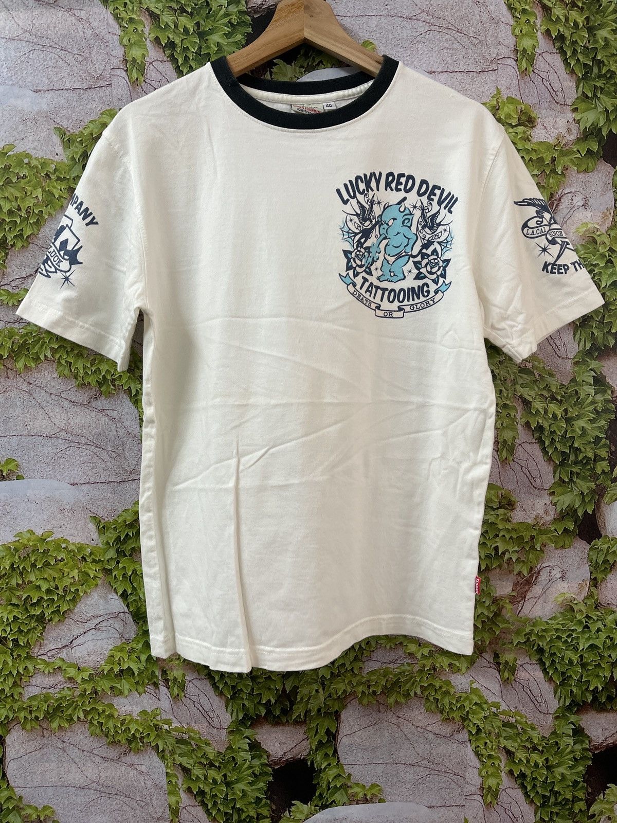 Tedman × Vintage VINTAGE TED COMPANY LUCKY RED DEVIL BIG LOGO VERYVRARE Size US M / EU 48-50 / 2 - 6 Thumbnail