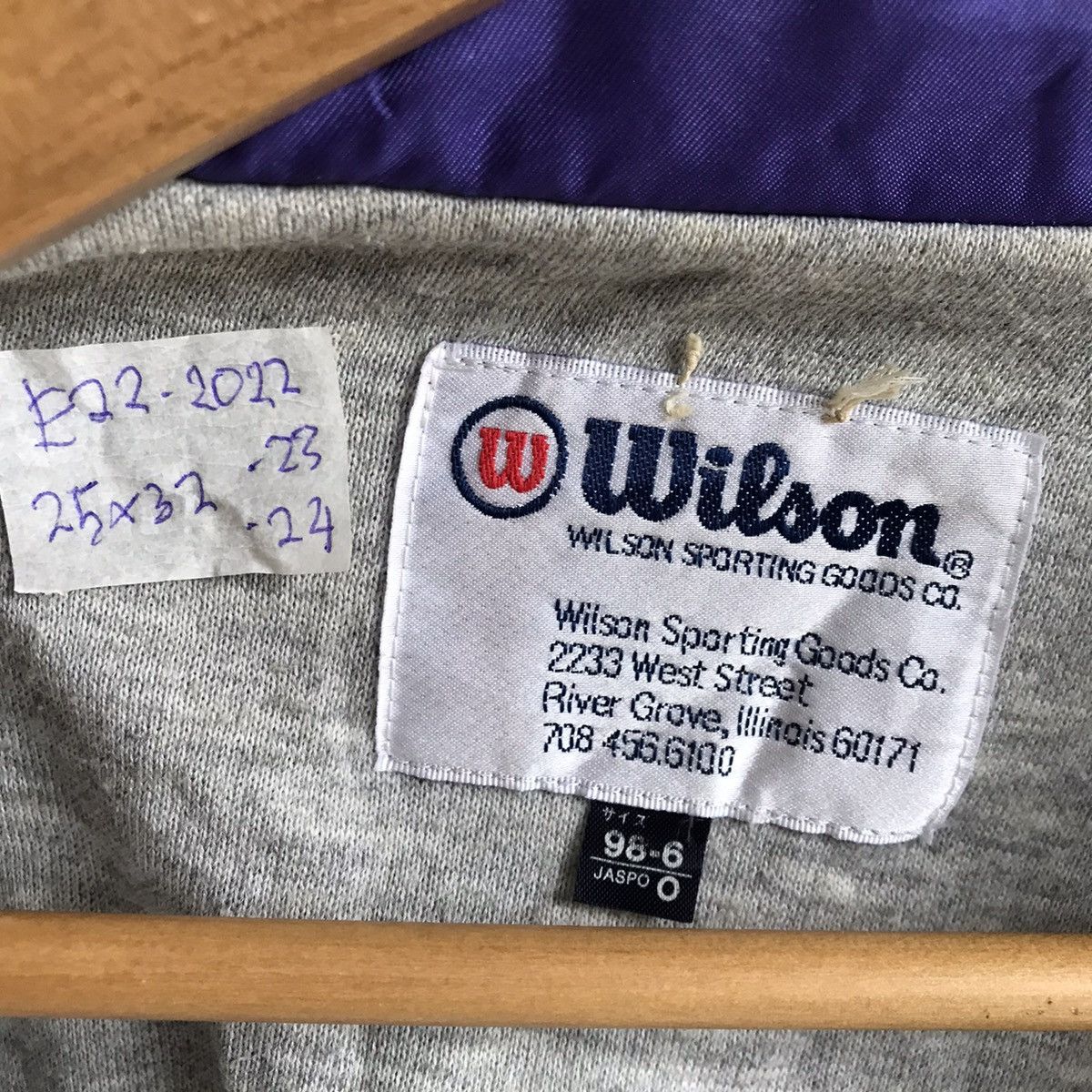 Wilson Wilson Sporting Good Chicago USA Jacket Size US XL / EU 56 / 4 - 7 Thumbnail