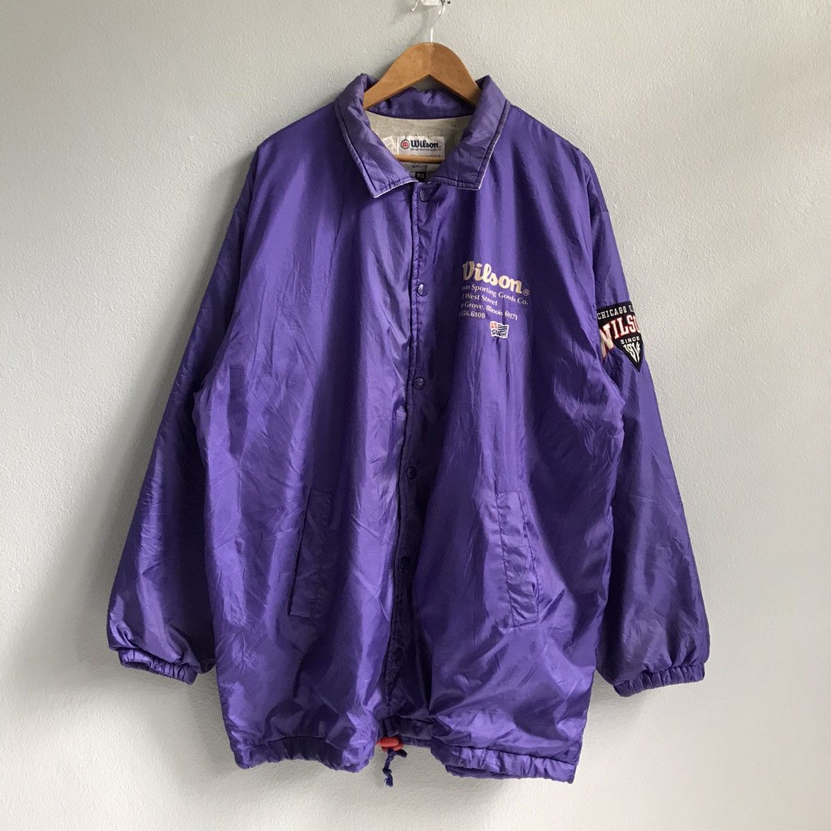 Wilson Wilson Sporting Good Chicago USA Jacket Size US XL / EU 56 / 4 - 2 Thumbnail