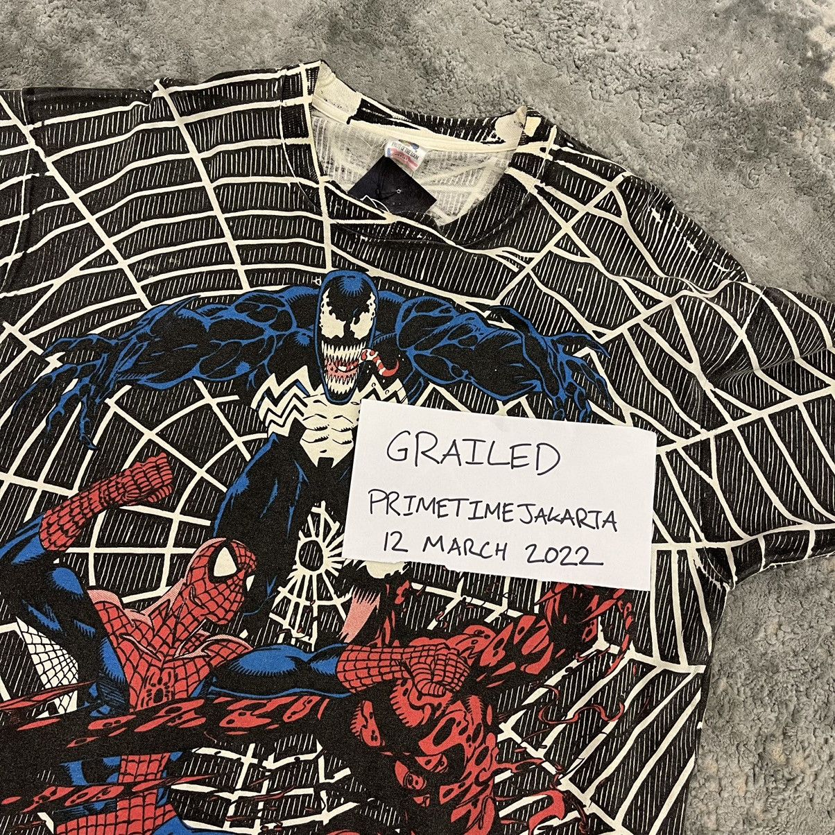 Vintage 1993 Spiderman × Venom x Carnage Megaprint Size US XL / EU 56 / 4 - 8 Thumbnail