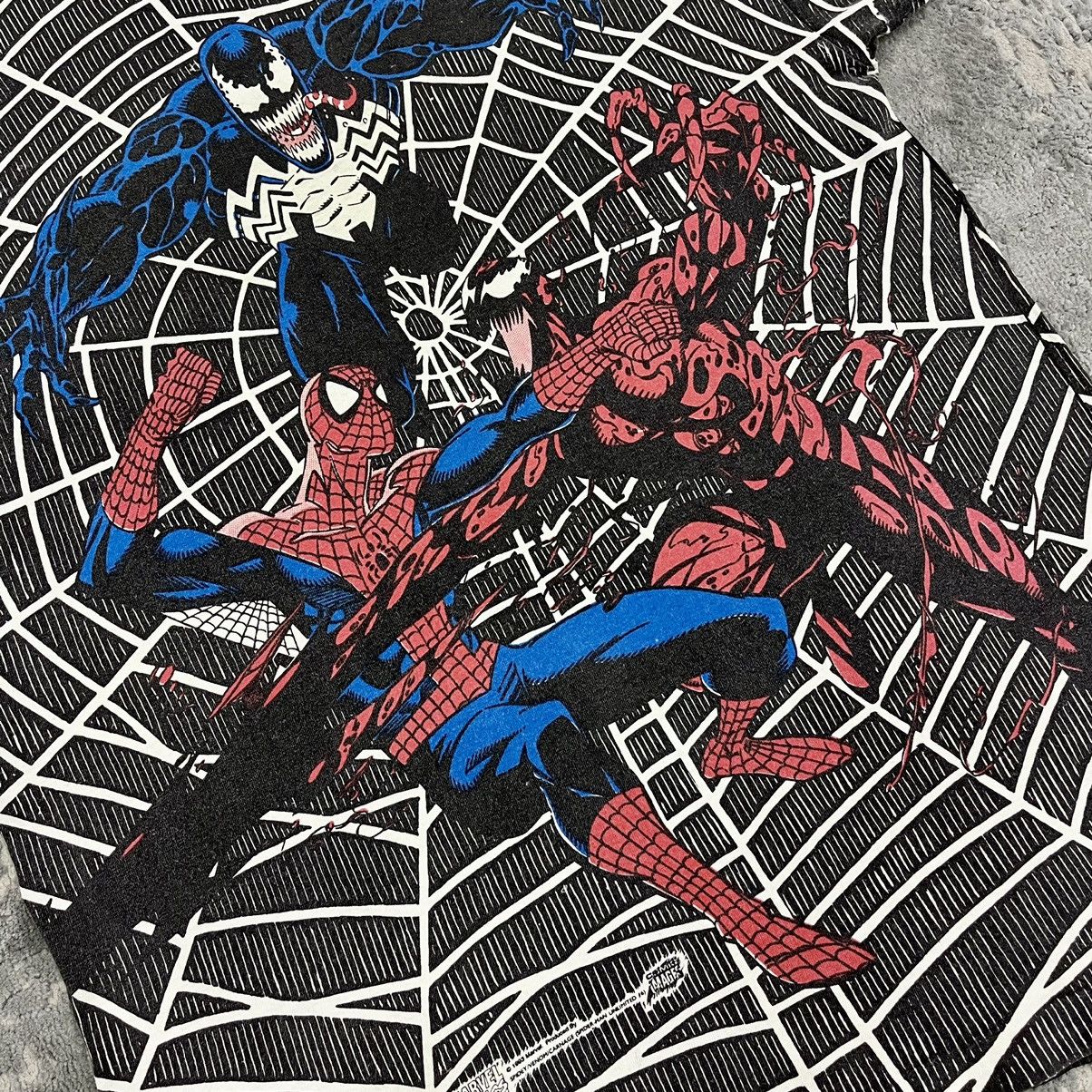 Vintage 1993 Spiderman × Venom x Carnage Megaprint Size US XL / EU 56 / 4 - 5 Thumbnail