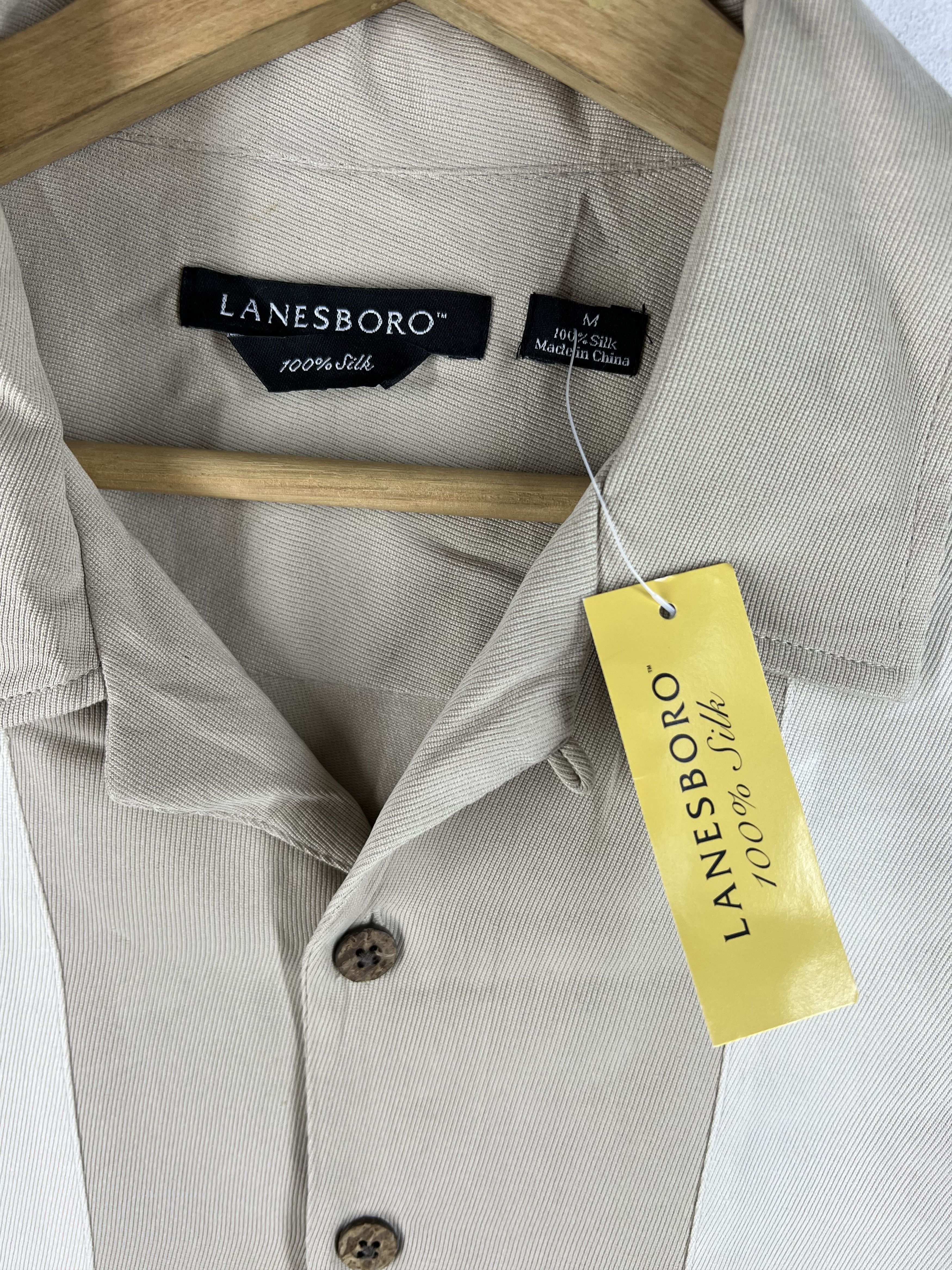 Japanese Brand LANESBORO SILK SHIRT BOWLING Size US M / EU 48-50 / 2 - 4 Thumbnail