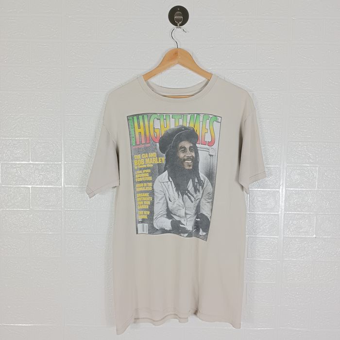 2000'S DELTA BOB MARLEY Band T-shirt, Men's XL equivalent. cotton black type Vintage Second Hand