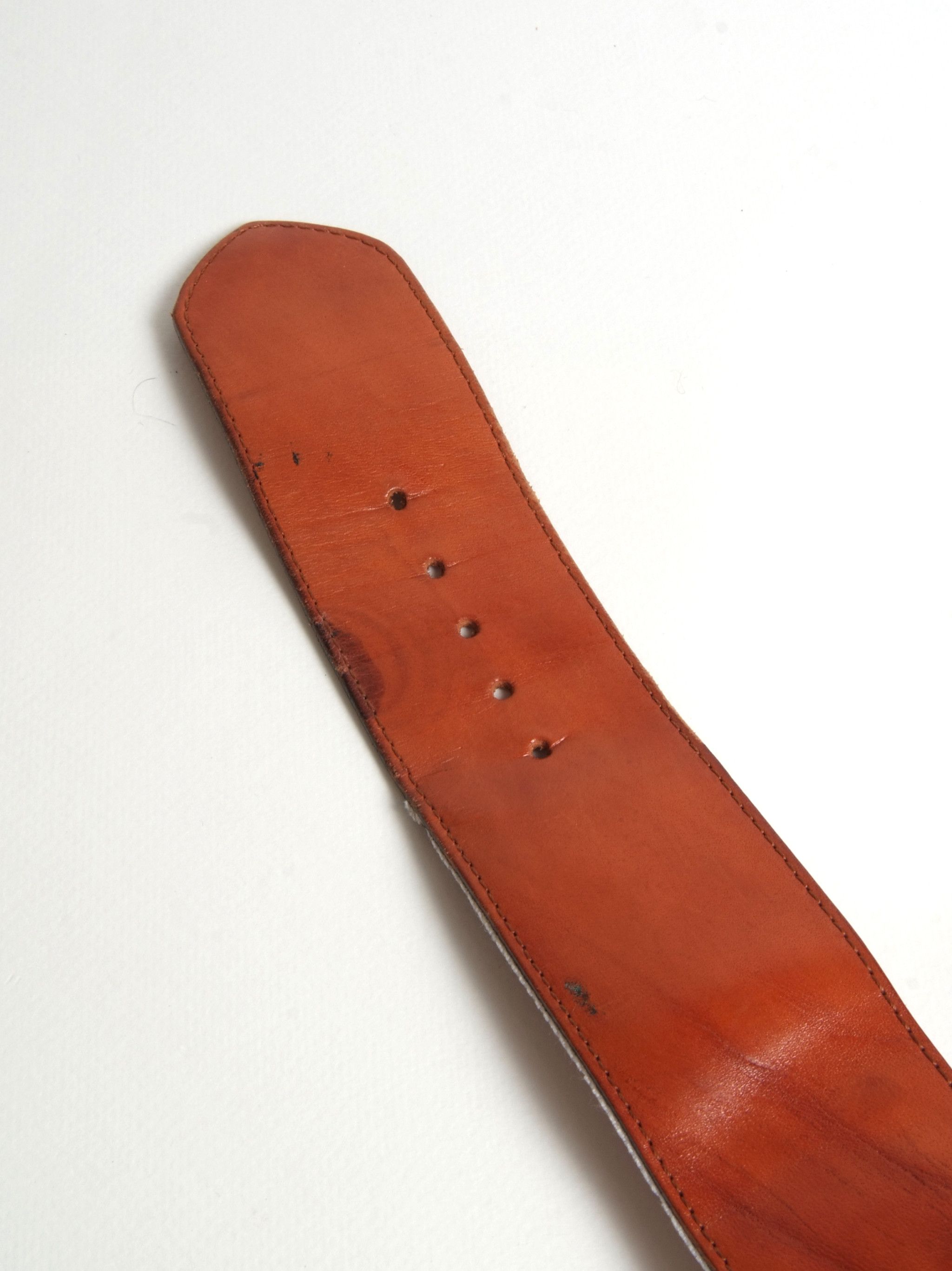 Jean Paul Gaultier × Vintage Vintage Jean Paul Gaultier Waist Leather Belt Size ONE SIZE - 4 Thumbnail