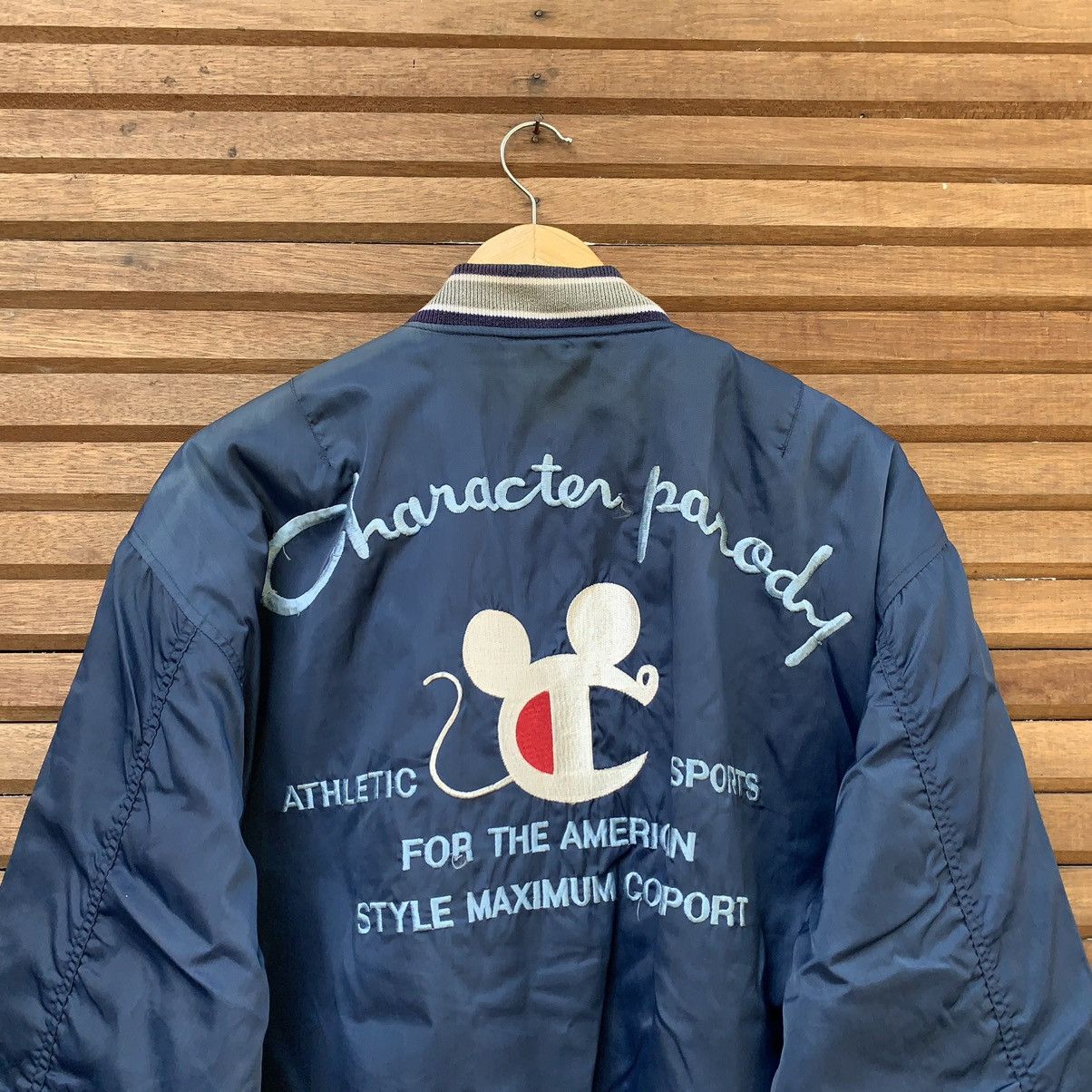Cartoon Network × Other Character Parody Bombers Jacket Embroidered Logo Size US M / EU 48-50 / 2 - 6 Thumbnail