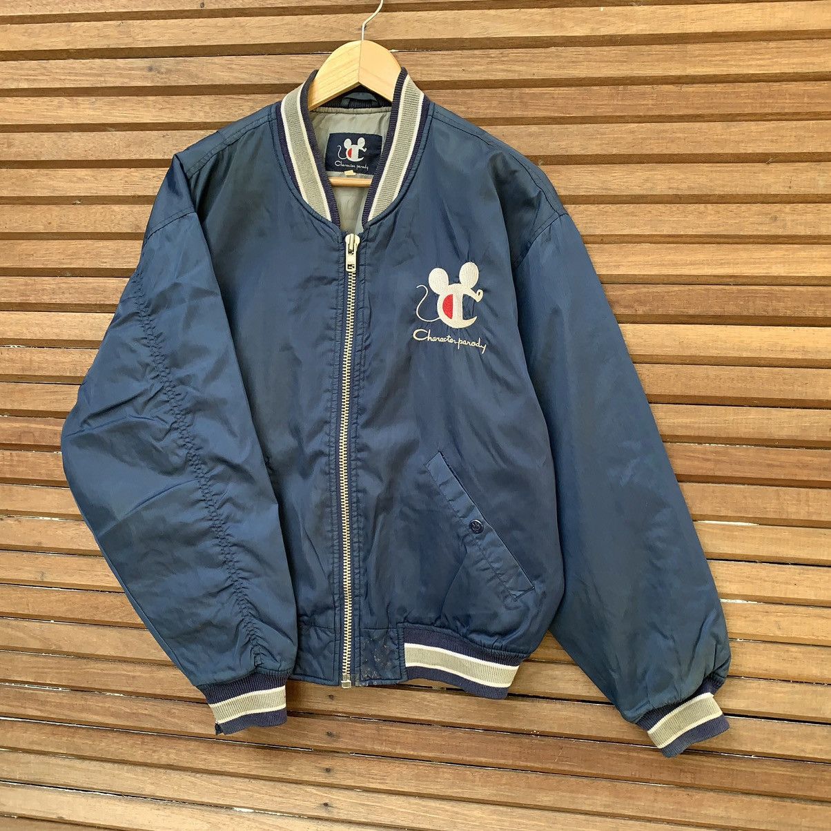 Cartoon Network × Other Character Parody Bombers Jacket Embroidered Logo Size US M / EU 48-50 / 2 - 4 Thumbnail