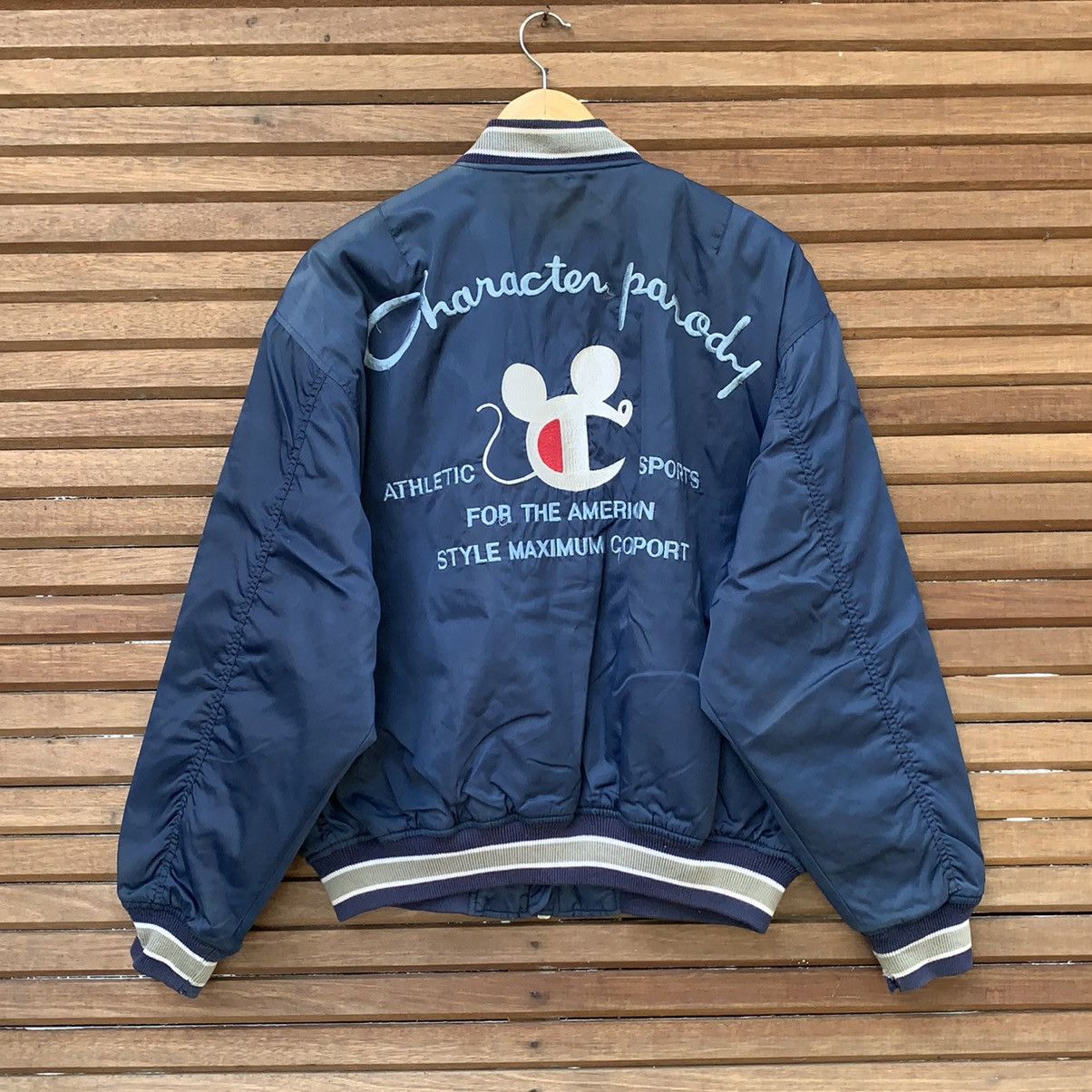 Cartoon Network × Other Character Parody Bombers Jacket Embroidered Logo Size US M / EU 48-50 / 2 - 2 Thumbnail