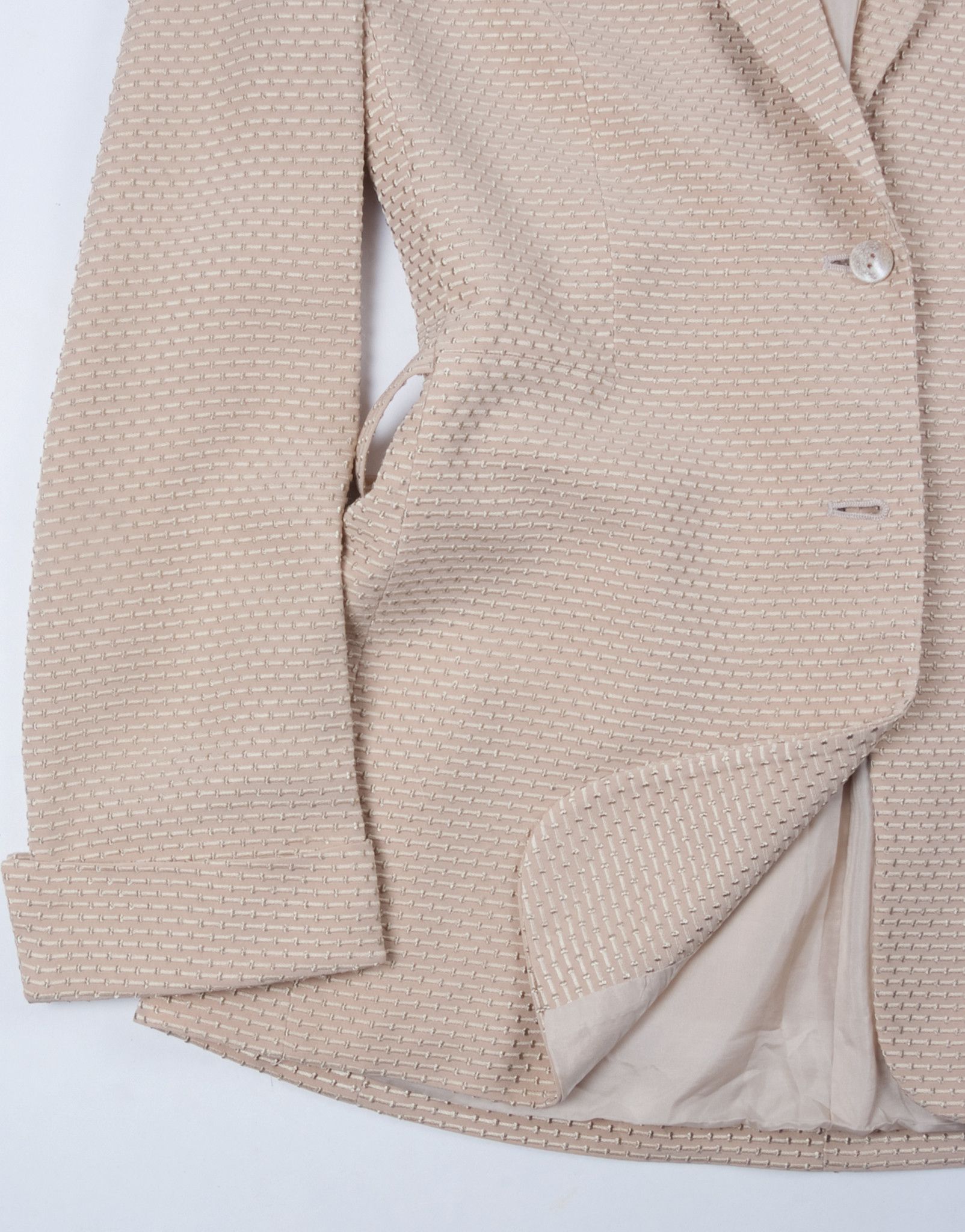 Valentino Valentino Miss V Silk Blazer Jacket Size L / US 10 / IT 46 - 4 Thumbnail