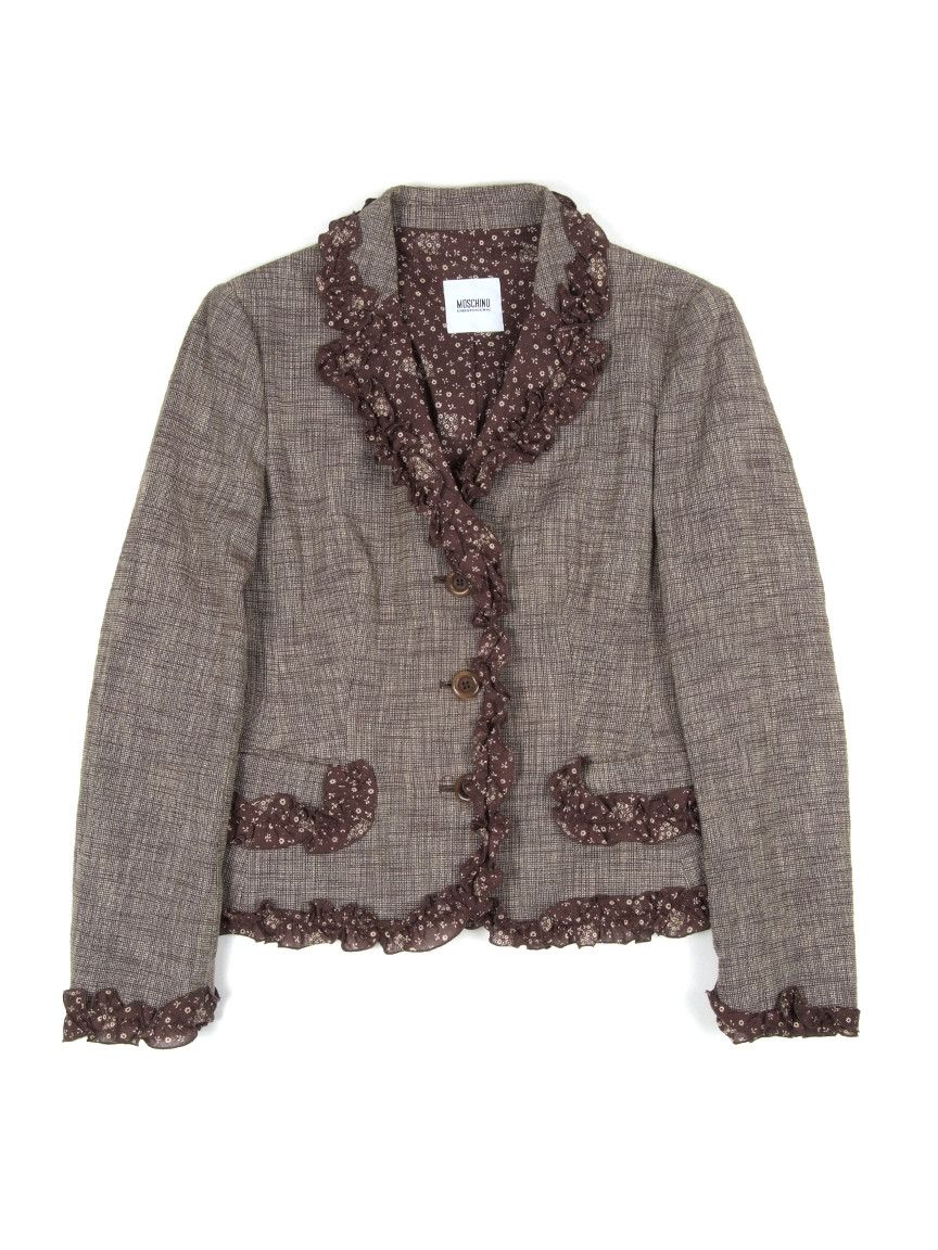 Moschino Vintage Moschino Blazer Jacket Size L / US 10 / IT 46 - 1 Thumbnail