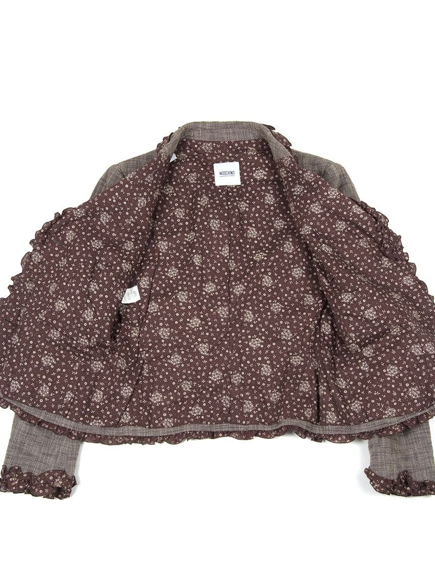 Moschino Vintage Moschino Blazer Jacket Size L / US 10 / IT 46 - 2 Thumbnail