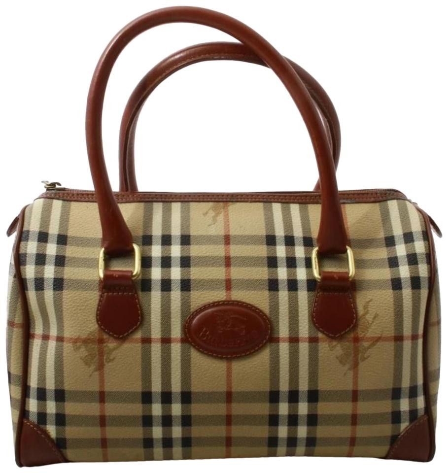 Burberry Nova Check Boston Duffle with Dust Bag 860921