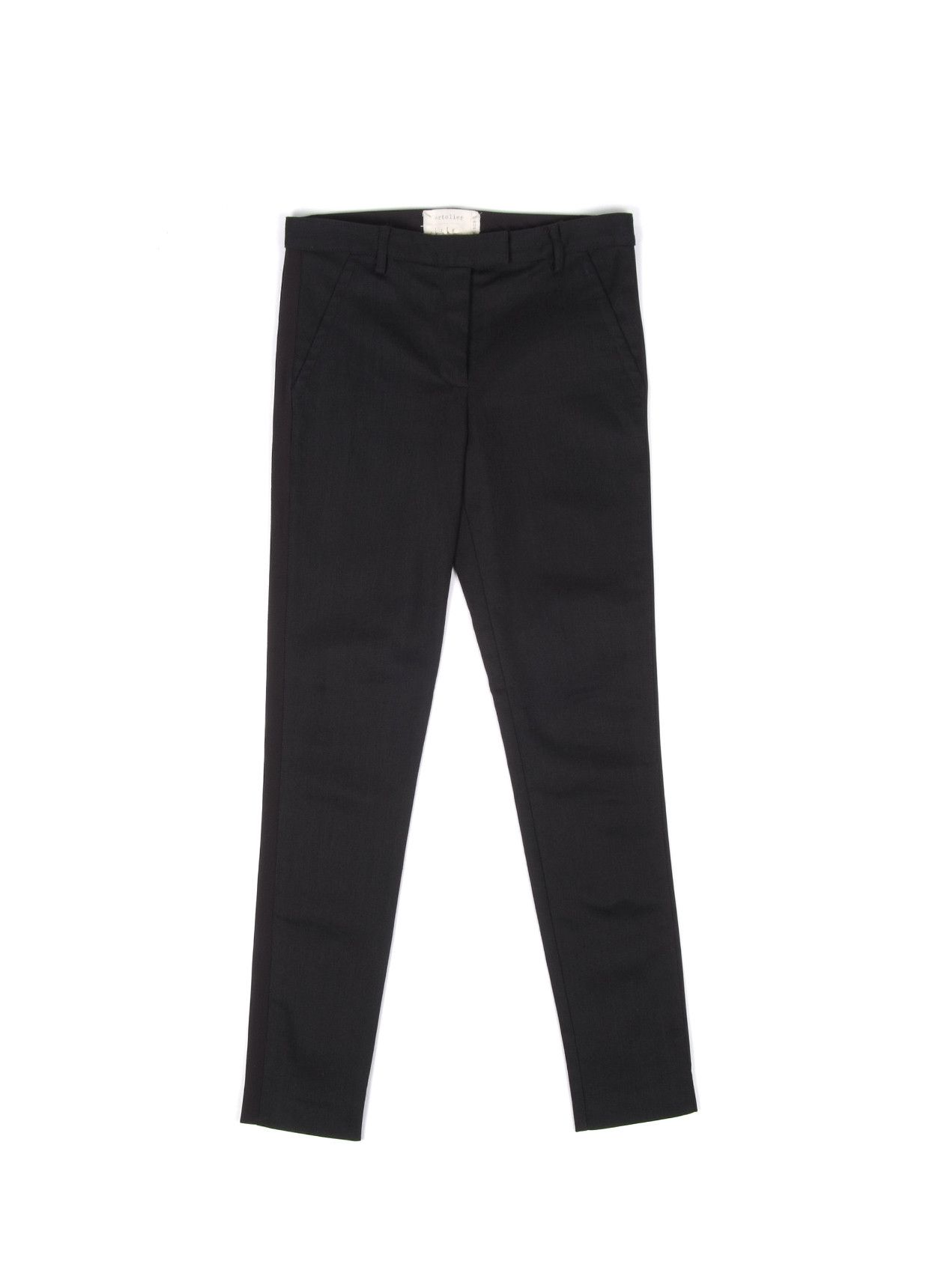 Nicole Miller Nicole Miller Black Slim Stretch pants Size 26" / US 2 / IT 38 - 1 Thumbnail
