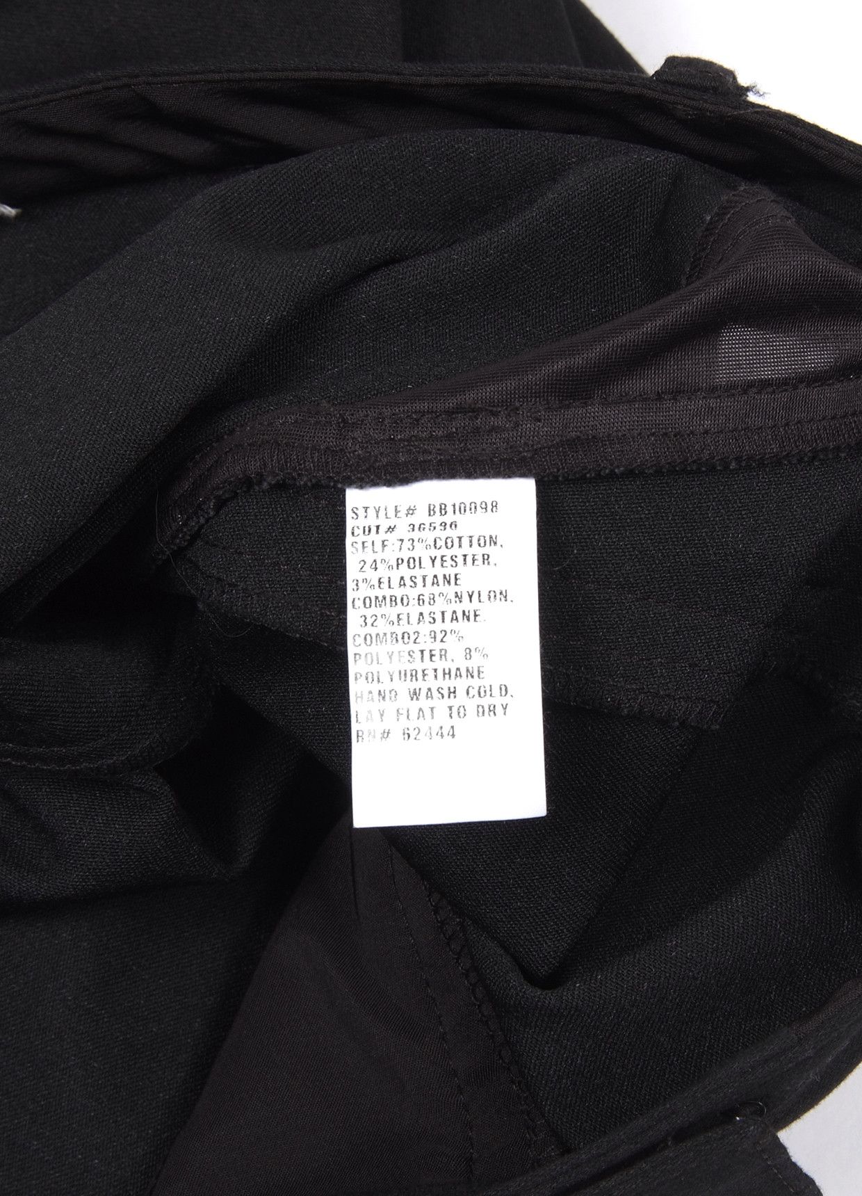 Nicole Miller Nicole Miller Black Slim Stretch pants Size 26" / US 2 / IT 38 - 6 Thumbnail