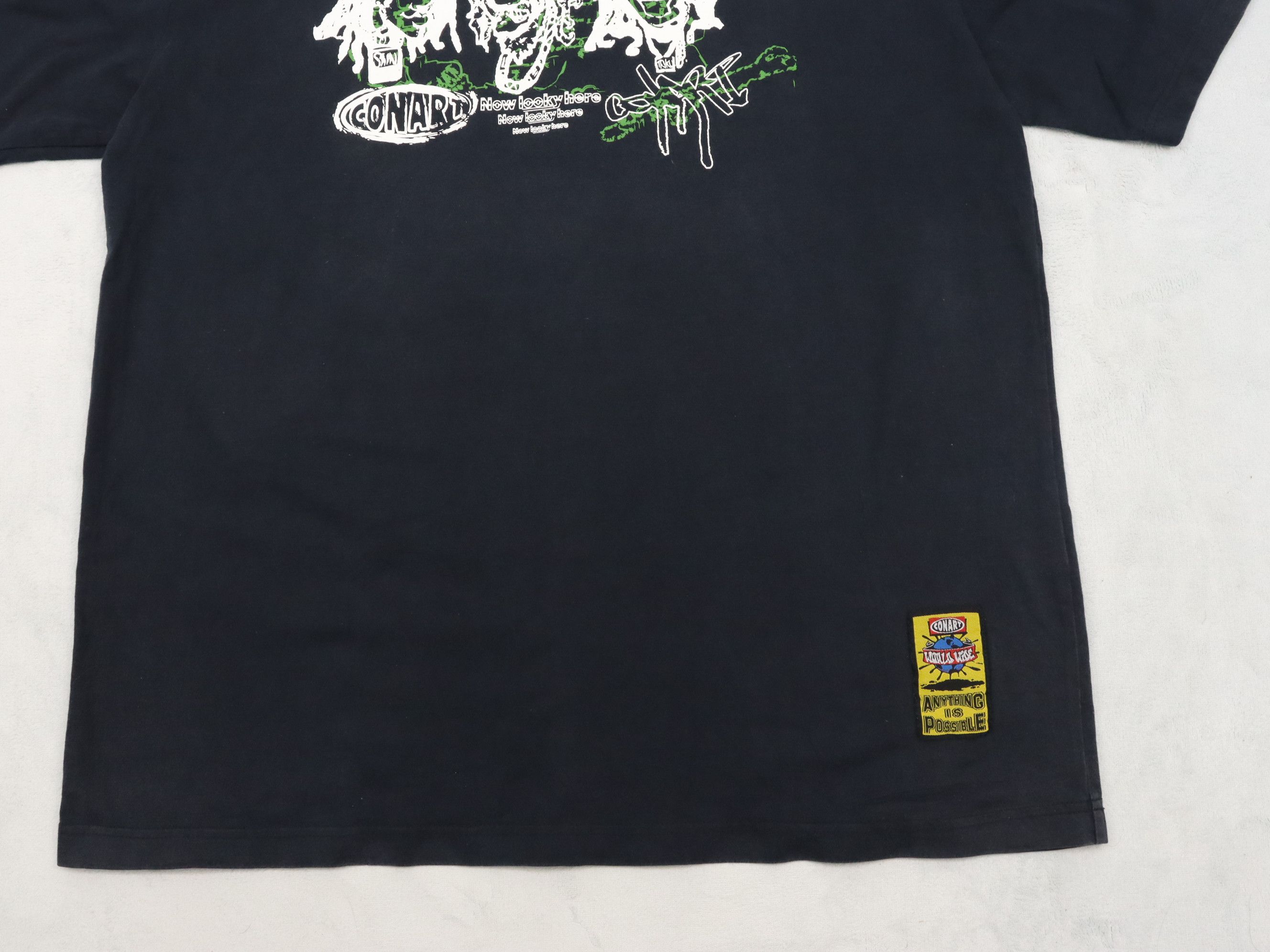 Rap Tees × Vintage Conart Worldwide 1991 Graphic Shirt Size US L / EU 52-54 / 3 - 10 Thumbnail