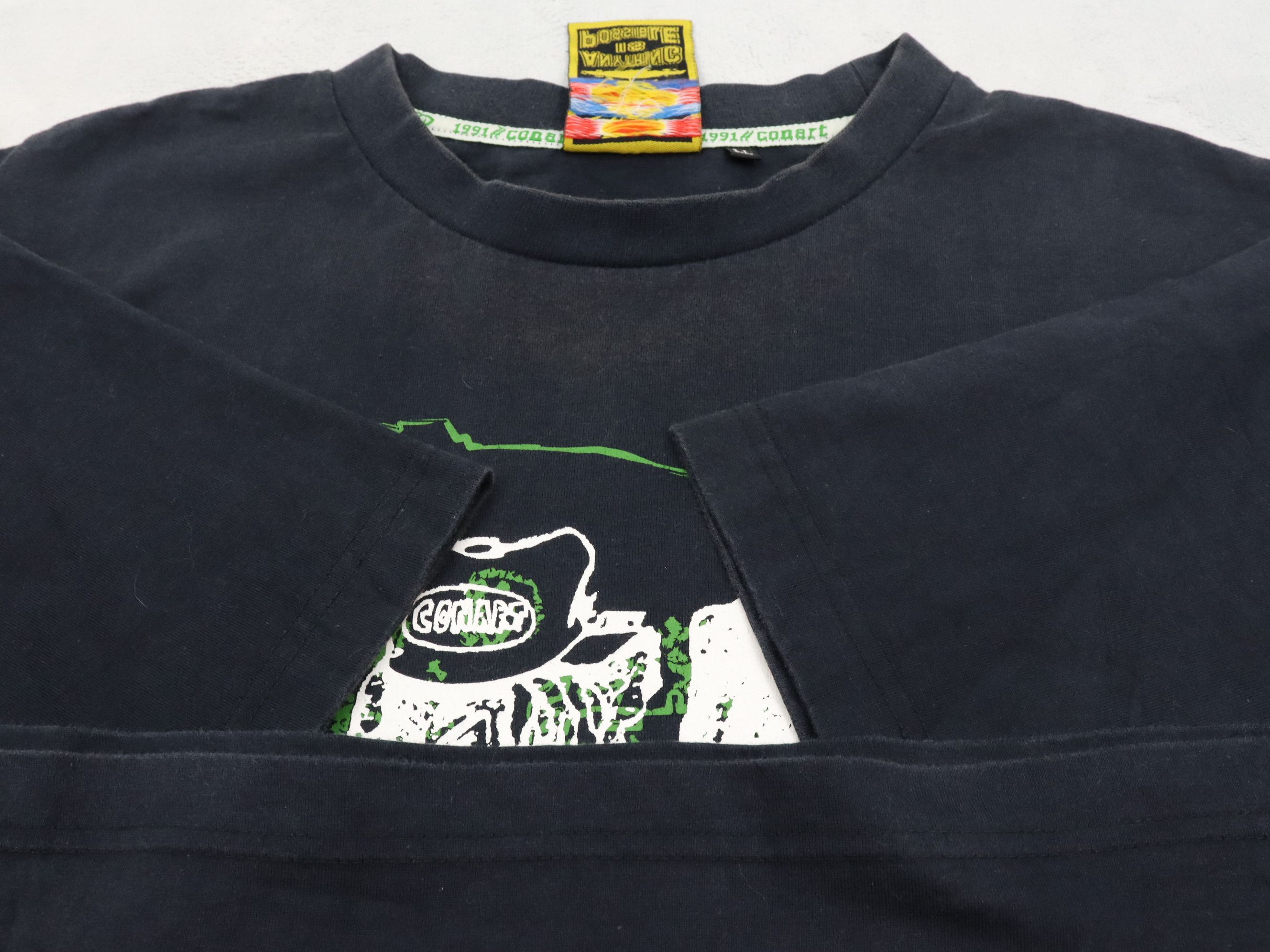 Rap Tees × Vintage Conart Worldwide 1991 Graphic Shirt Size US L / EU 52-54 / 3 - 5 Thumbnail