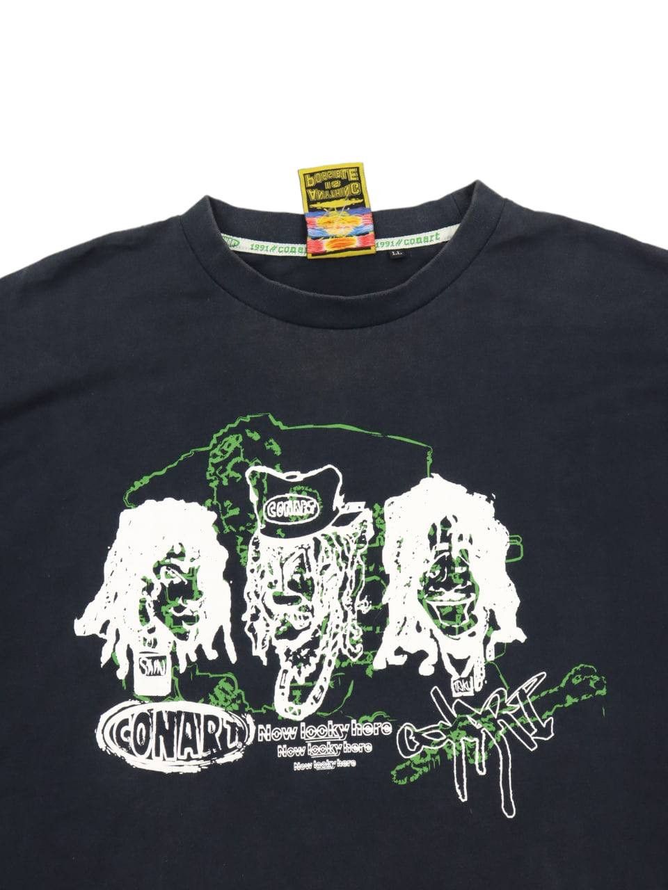 Rap Tees × Vintage Conart Worldwide 1991 Graphic Shirt Size US L / EU 52-54 / 3 - 1 Thumbnail