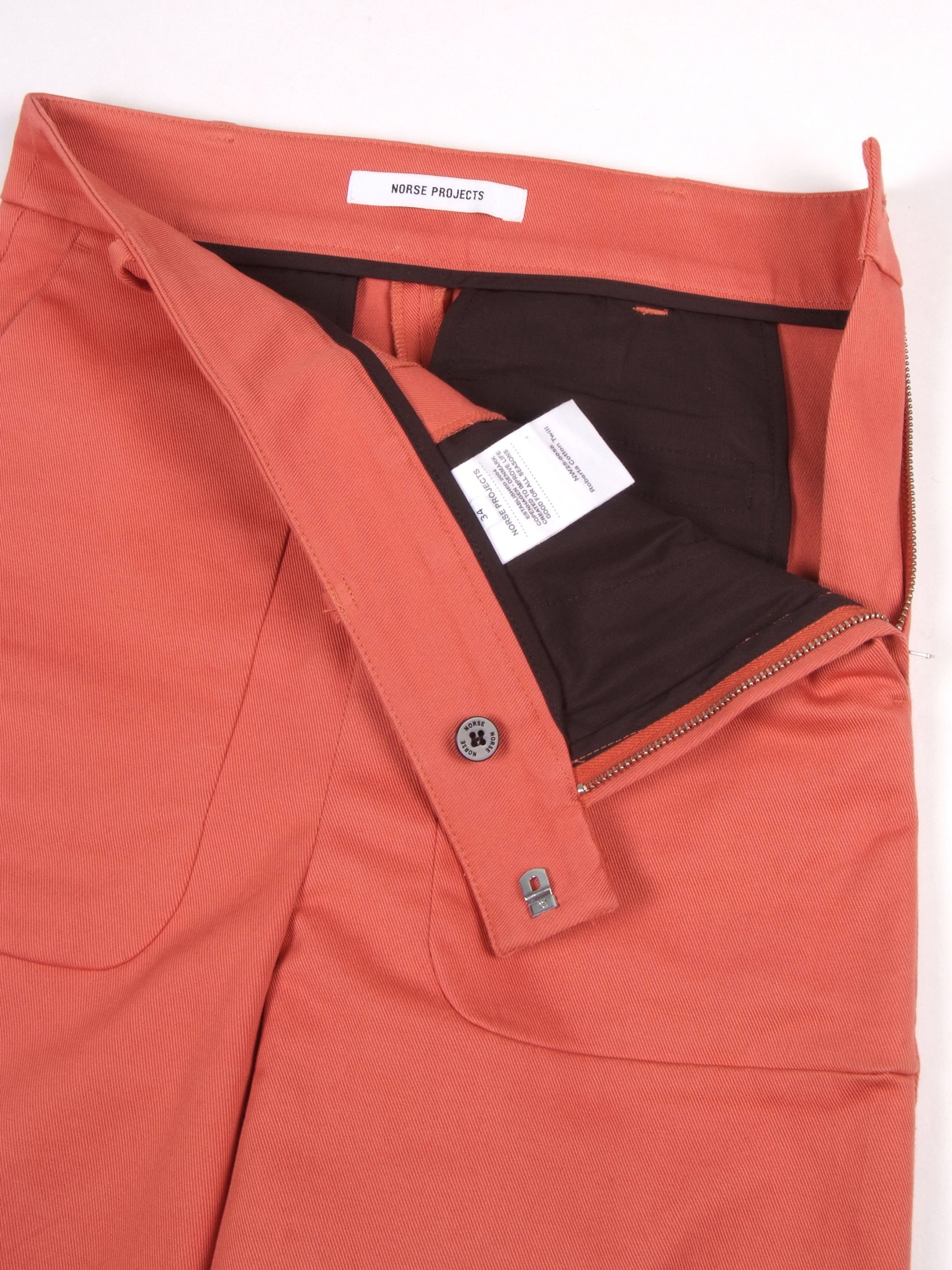 Acne Studios × Han Kjobenhavn × Norse Projects Norse Projects Roberta Cotton Wide Leg Twill Pants Size 27" / US 4 / IT 40 - 6 Thumbnail