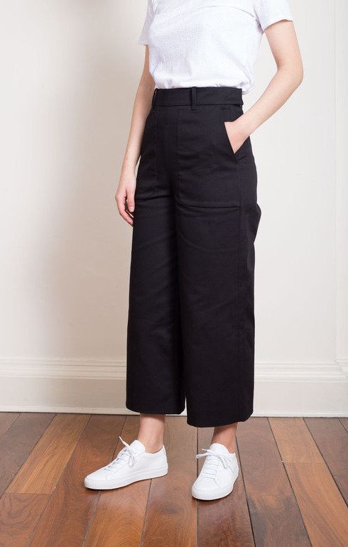 Acne Studios × Han Kjobenhavn × Norse Projects Norse Projects Roberta Cotton Wide Leg Twill Pants Size 27" / US 4 / IT 40 - 7 Thumbnail