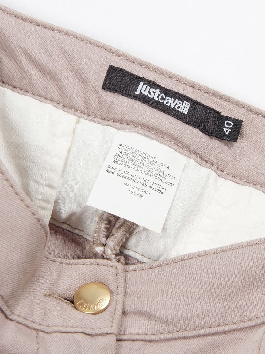 Just Cavalli × Roberto Cavalli Roberto Cavalli Biker Pants Size 27" / US 4 / IT 40 - 5 Thumbnail