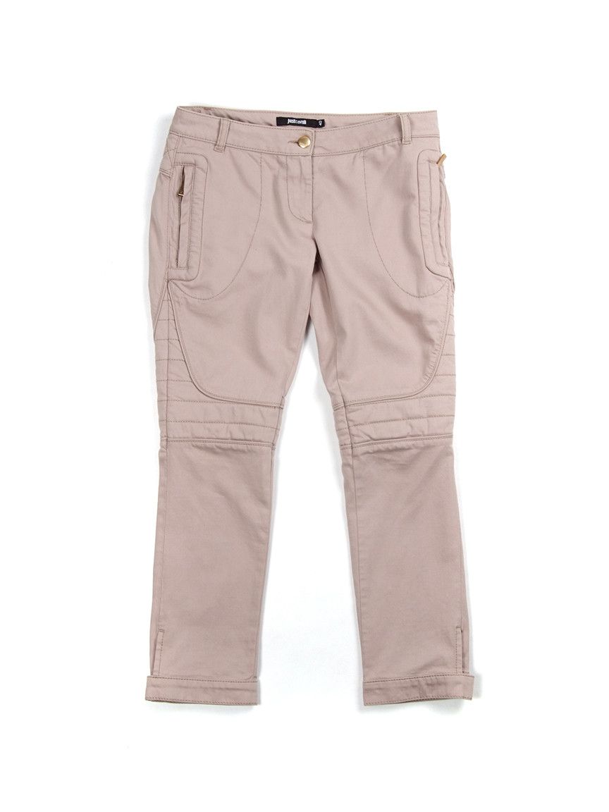 Just Cavalli × Roberto Cavalli Roberto Cavalli Biker Pants Size 27" / US 4 / IT 40 - 1 Thumbnail