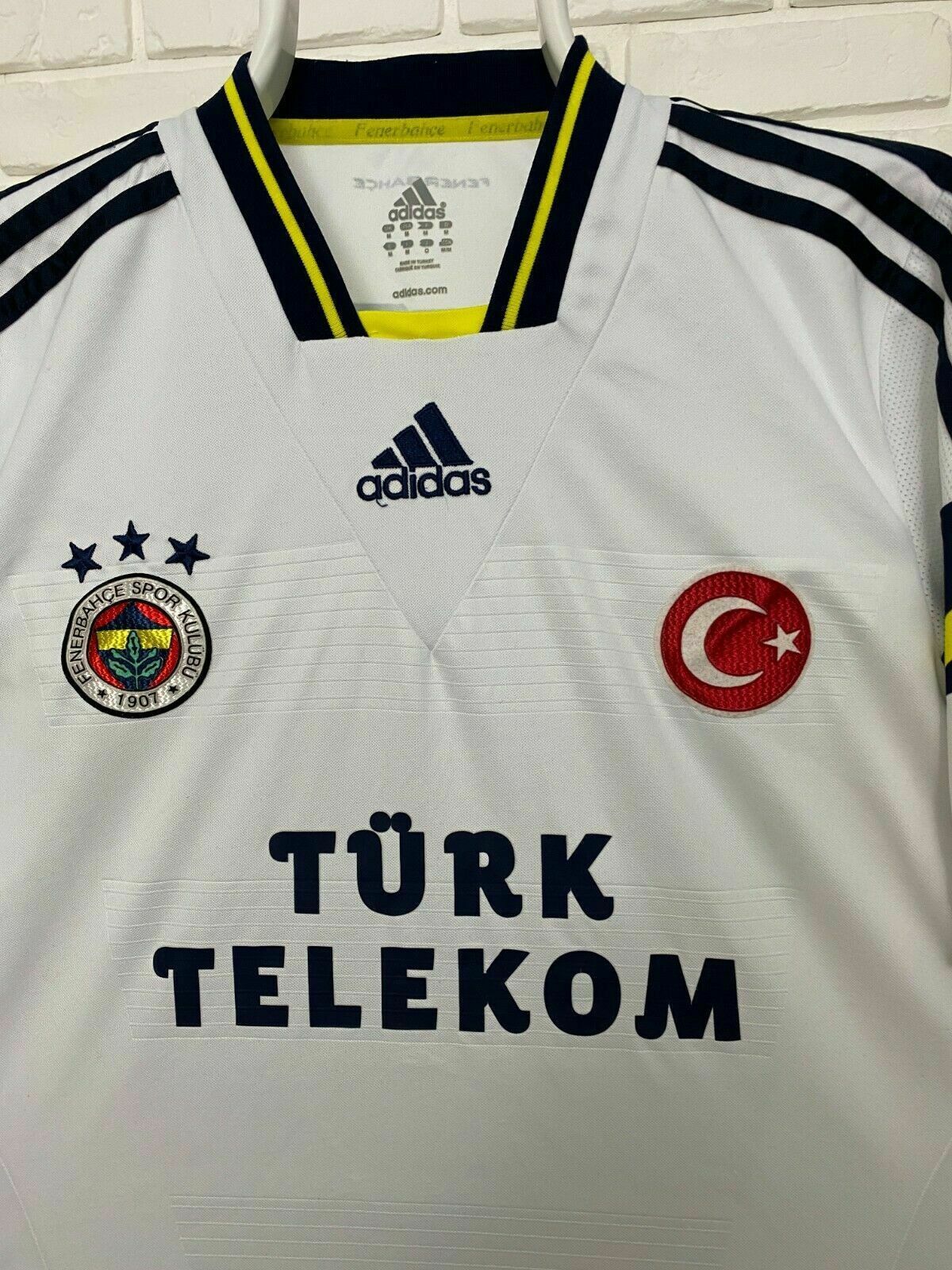 Adidas Fenerbahce SK 2013 2014 TURKEY FOOTBALL SHIRT JERSEY AWAY M Size US M / EU 48-50 / 2 - 2 Thumbnail