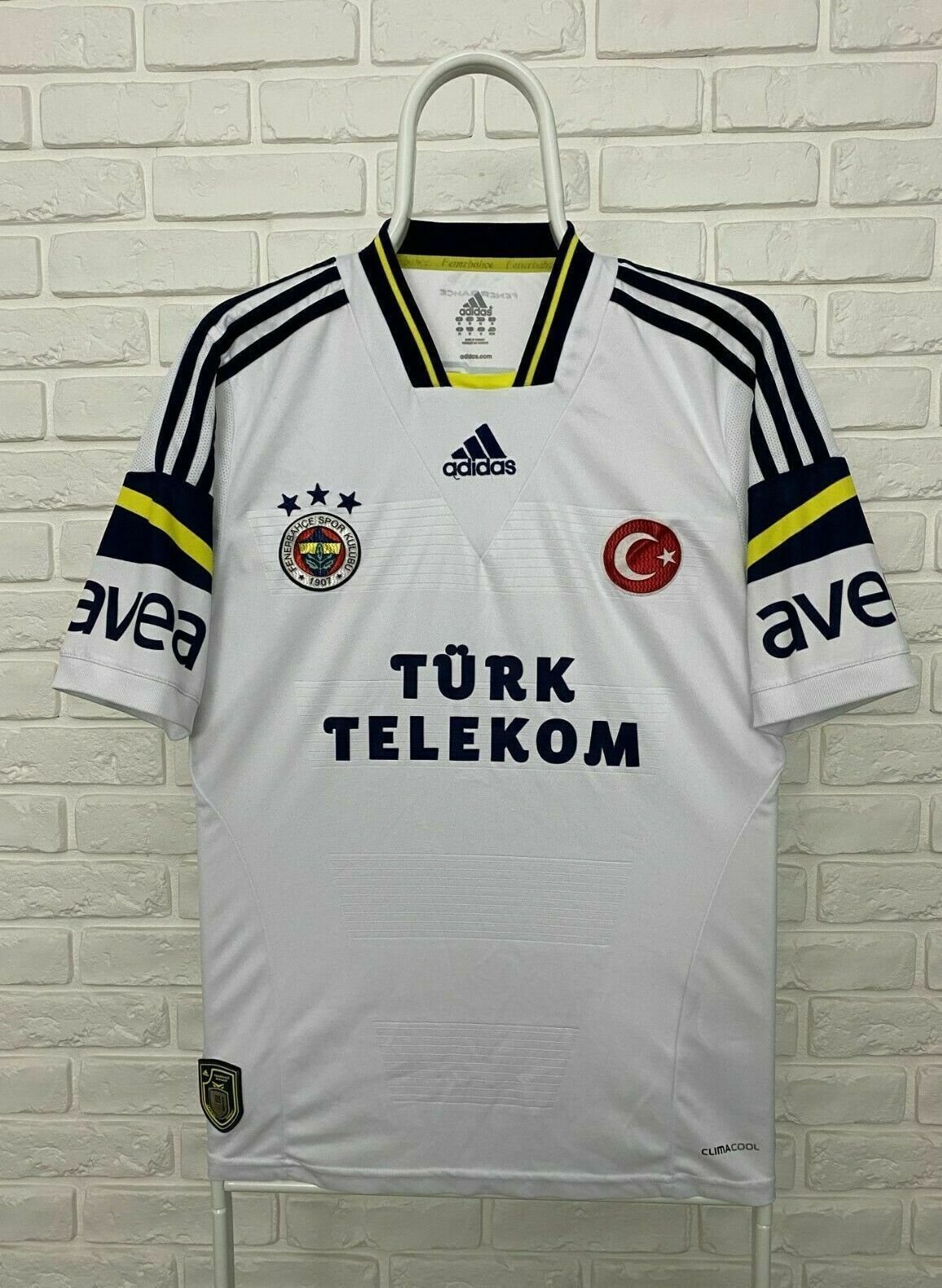 Adidas Fenerbahce SK 2013 2014 TURKEY FOOTBALL SHIRT JERSEY AWAY M Size US M / EU 48-50 / 2 - 1 Thumbnail