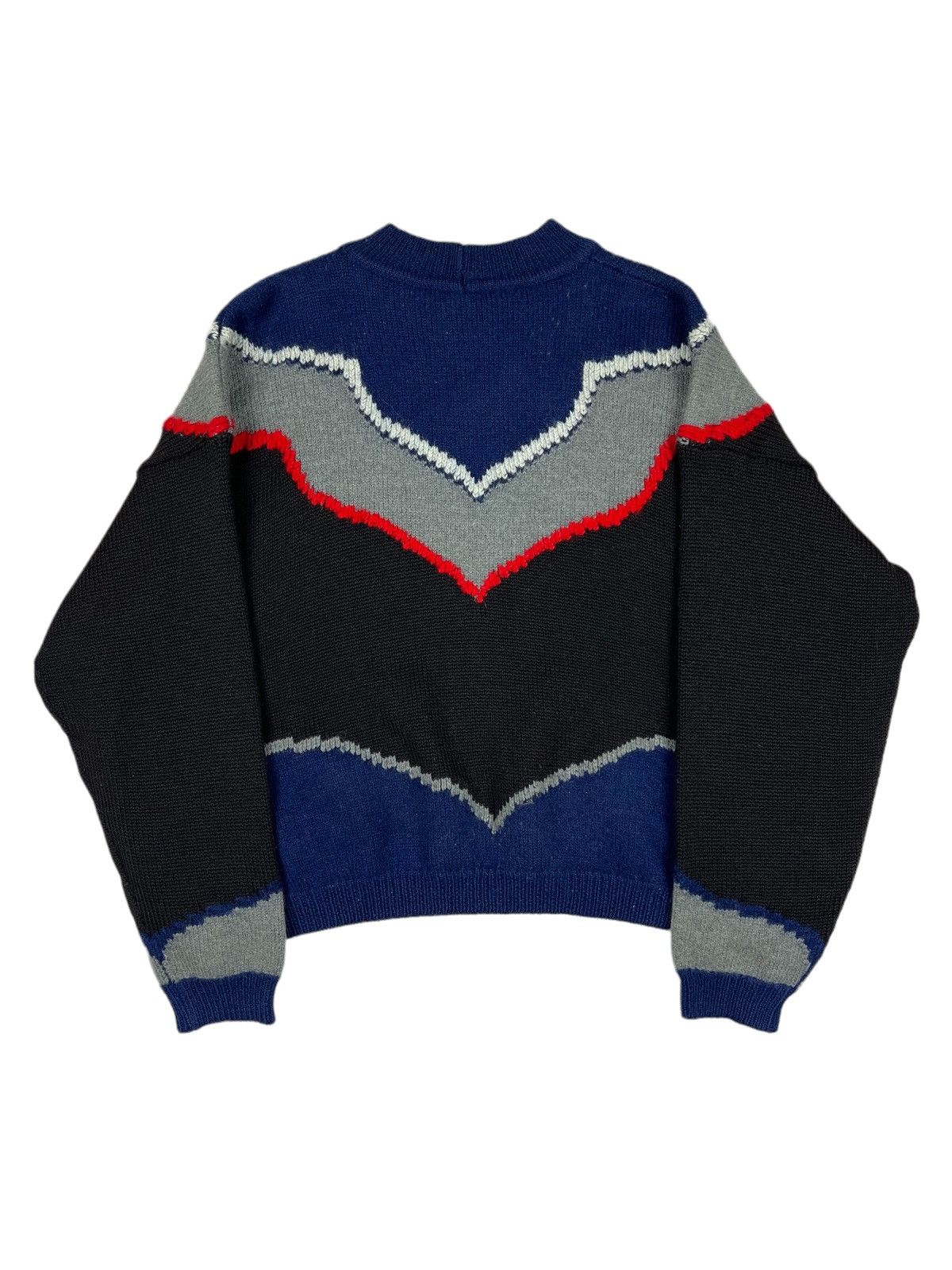Kenzo Vintage Kenzo Baggy Wool Knit Sweater Size S / US 4 / IT 40 - 2 Thumbnail