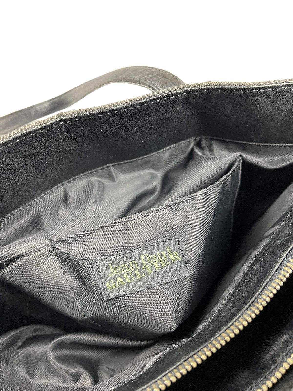Jean Paul Gaultier Vintage Jean Paul Gaultier Coated Cloth Tote Bag Size ONE SIZE - 10 Thumbnail