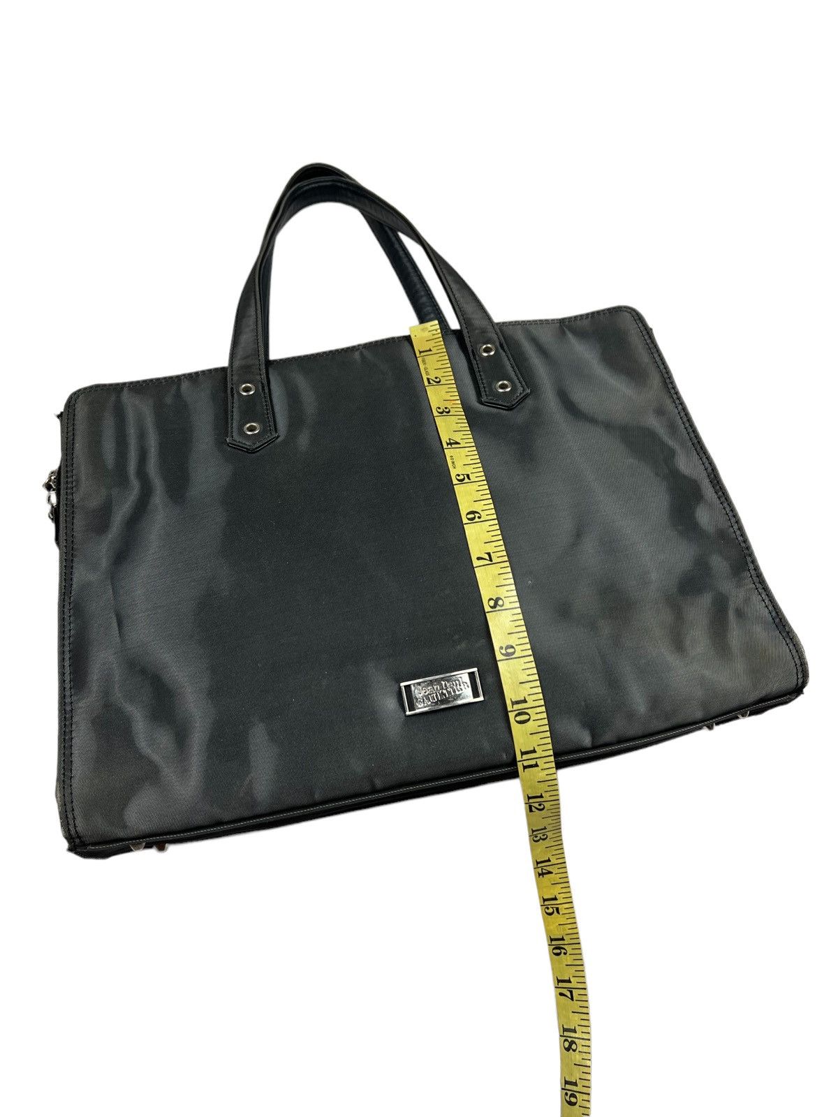 Jean Paul Gaultier Vintage Jean Paul Gaultier Coated Cloth Tote Bag Size ONE SIZE - 14 Thumbnail