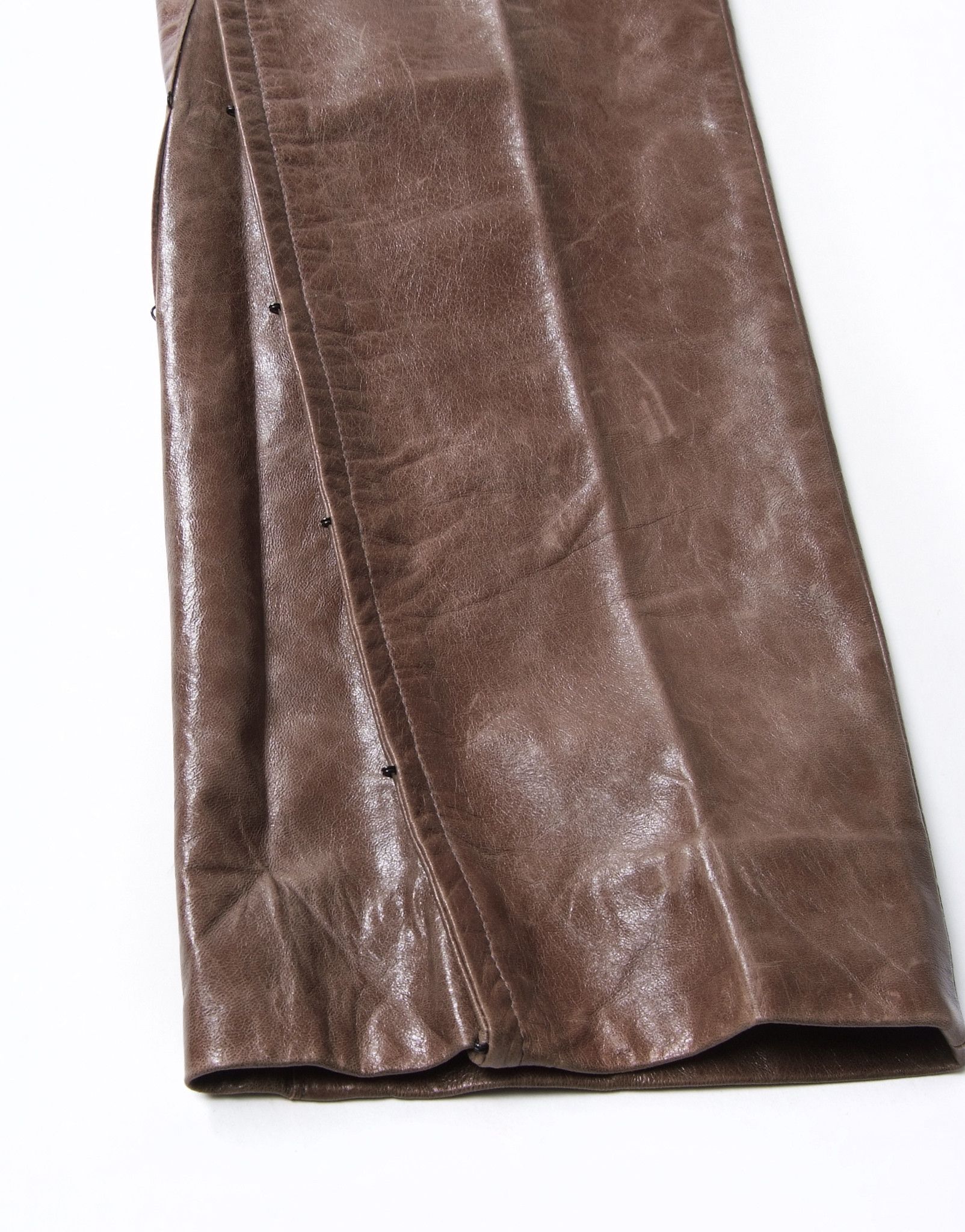 Costume National Costume National CNC Leather Pants size Size 28" / US 6 / IT 42 - 4 Thumbnail