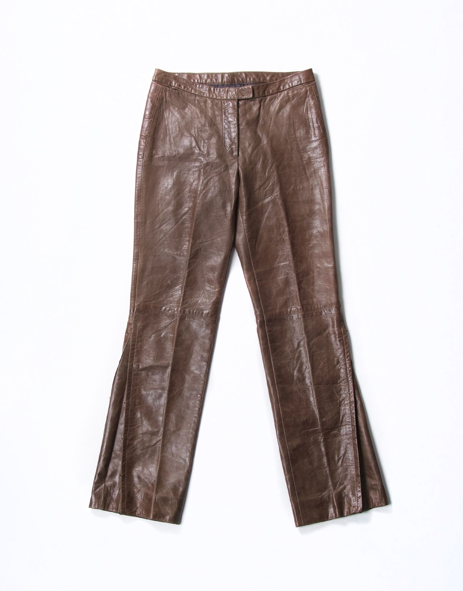 Costume National Costume National CNC Leather Pants size Size 28" / US 6 / IT 42 - 2 Thumbnail